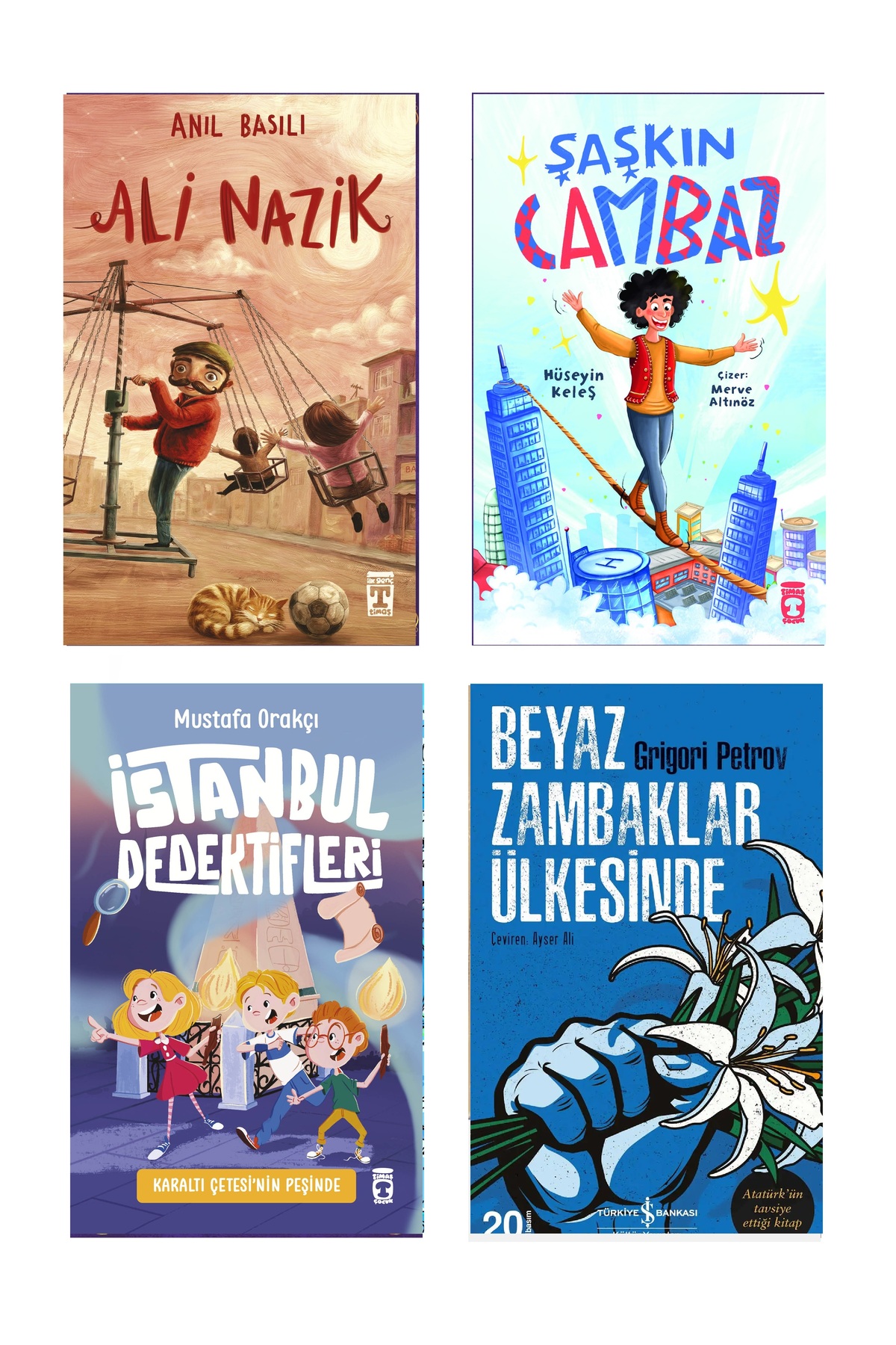 Timaş Çocuk 3Rd, 4Th and 5Th Grade Reading Set Anıl Basılı Ali