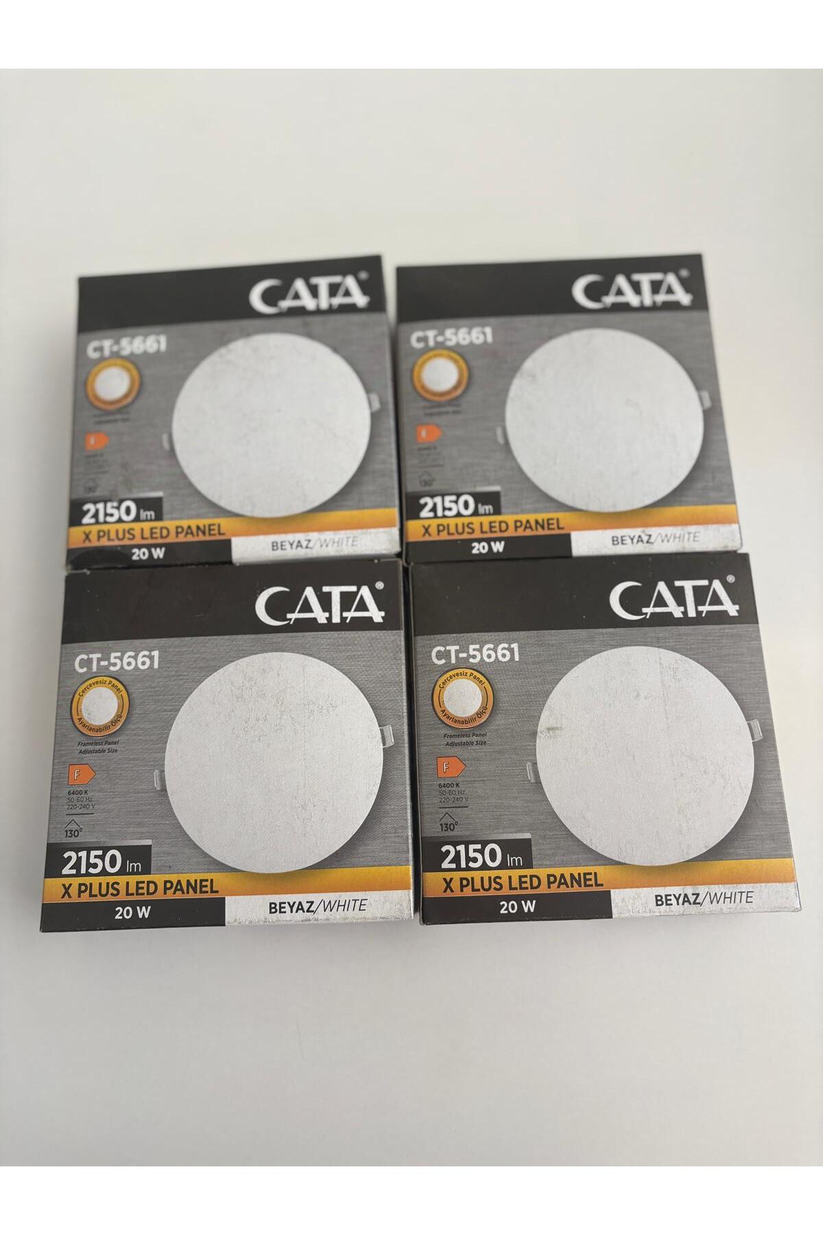 Cata CT-5661 20W 2150 LM BEYAZ IŞIK ÇERÇEVESİZ PANEL