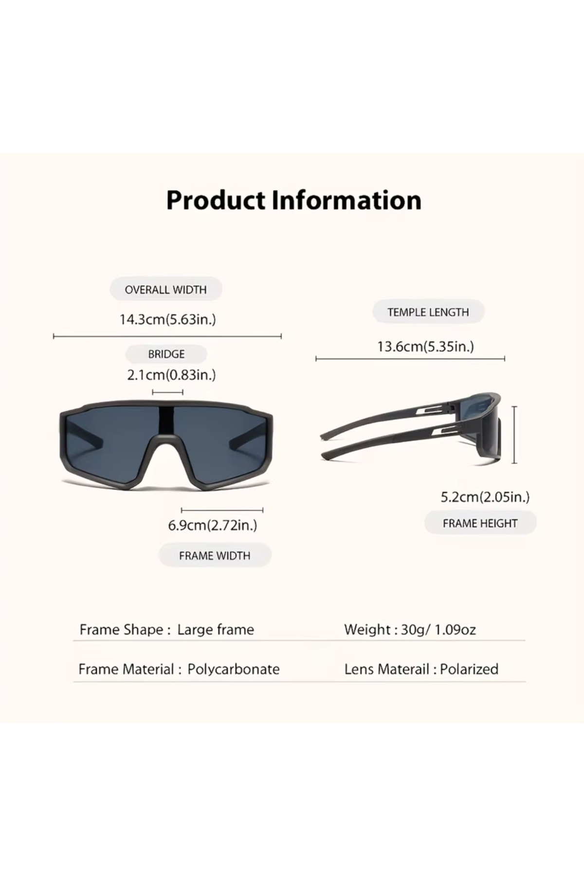 Bisiklet & Koşu Gözlüğü (2 adet)