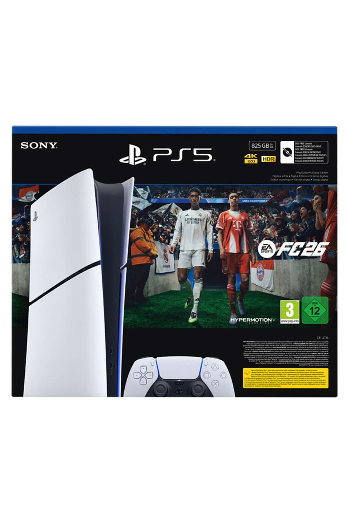 Sony Playstation 5 Slim Digital Edition + FC 26 Bundle ( İthalatçı