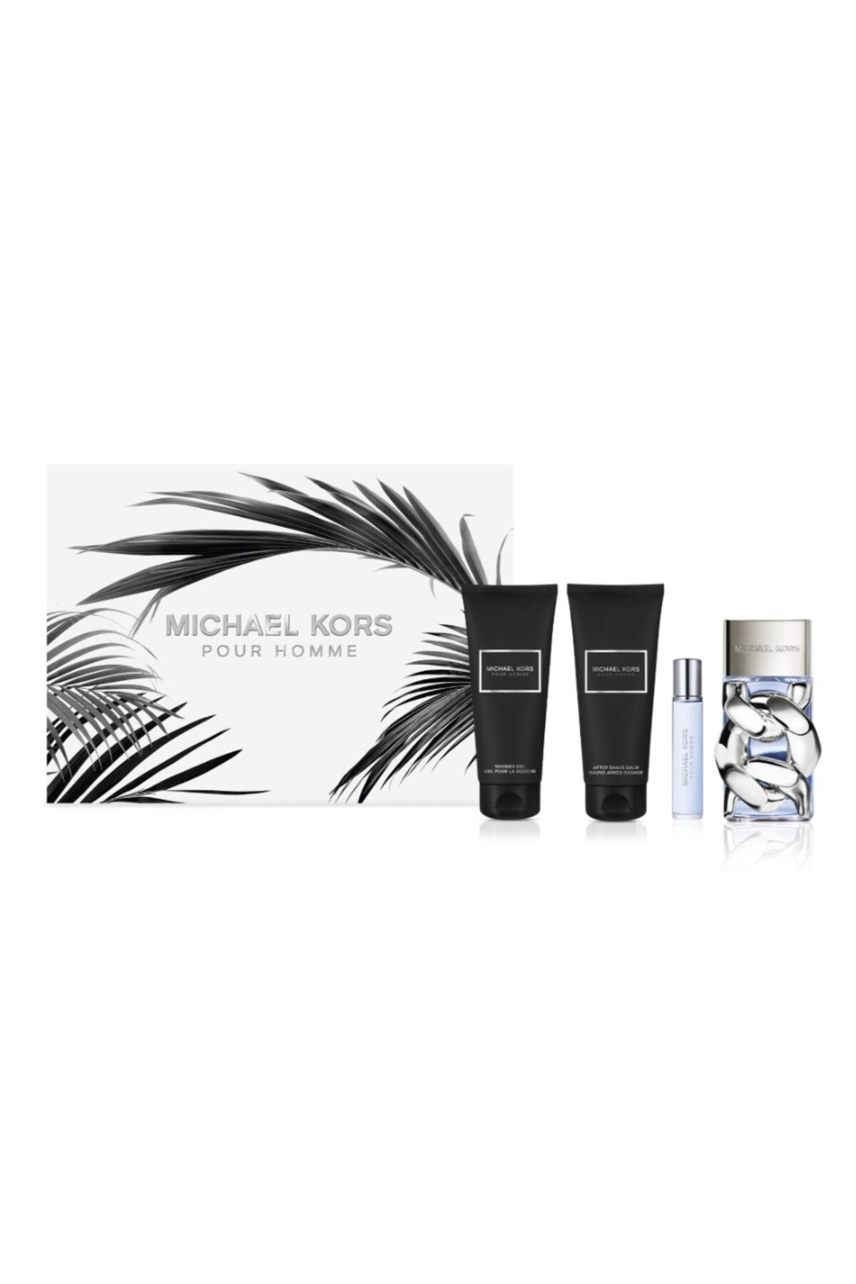 Michael Kors Pour Homme Edp 100 Ml + Shower Gel 100 Ml + Body Lotion 100 Ml + Edp 10 Ml — 850059827871