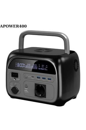 OR-TEC AP400 600W - 10800mAh - 345Wh Kapasite LiFePO4 Taşınabilir Güç Istasyo...