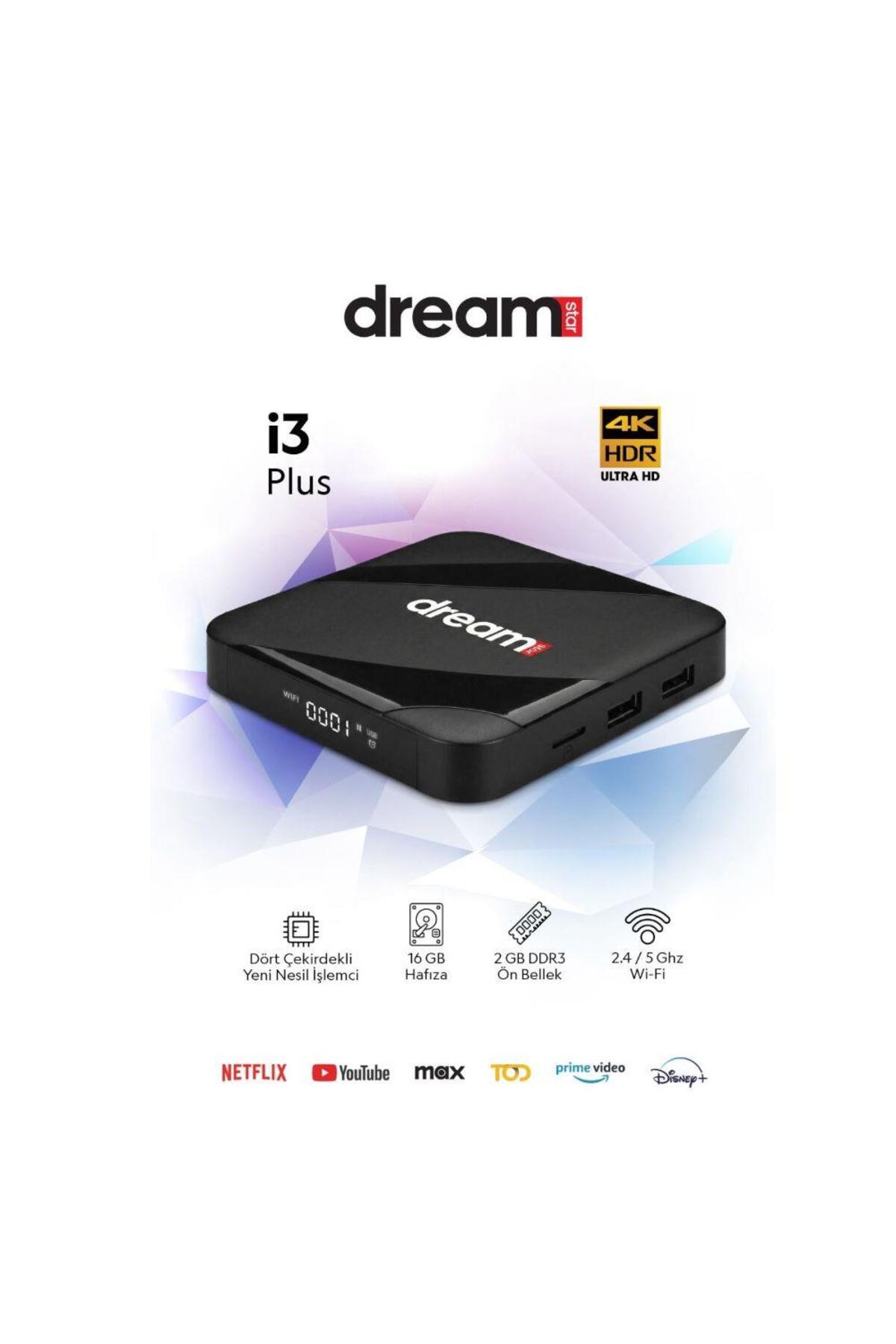 Dreamstar i3 Plus Android TV Box 2GB Ram 16GB Hafıza - Fiyatı