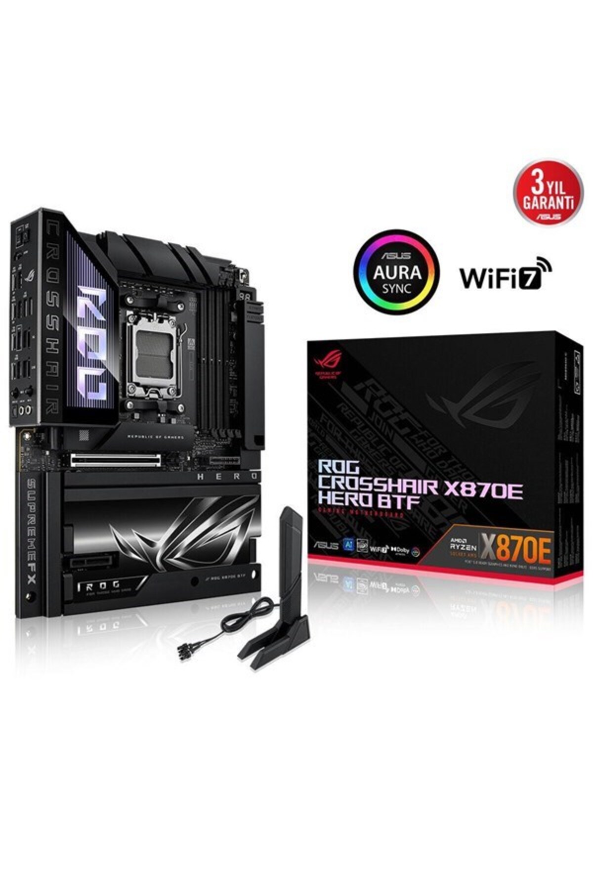 m*K様 ROG CROSSHAIR X870E HERO ASUS ROG CROSSHAIR X870E HERO BTF DDR5 HDMI-DP PCIE 5.0 AM5 ATX