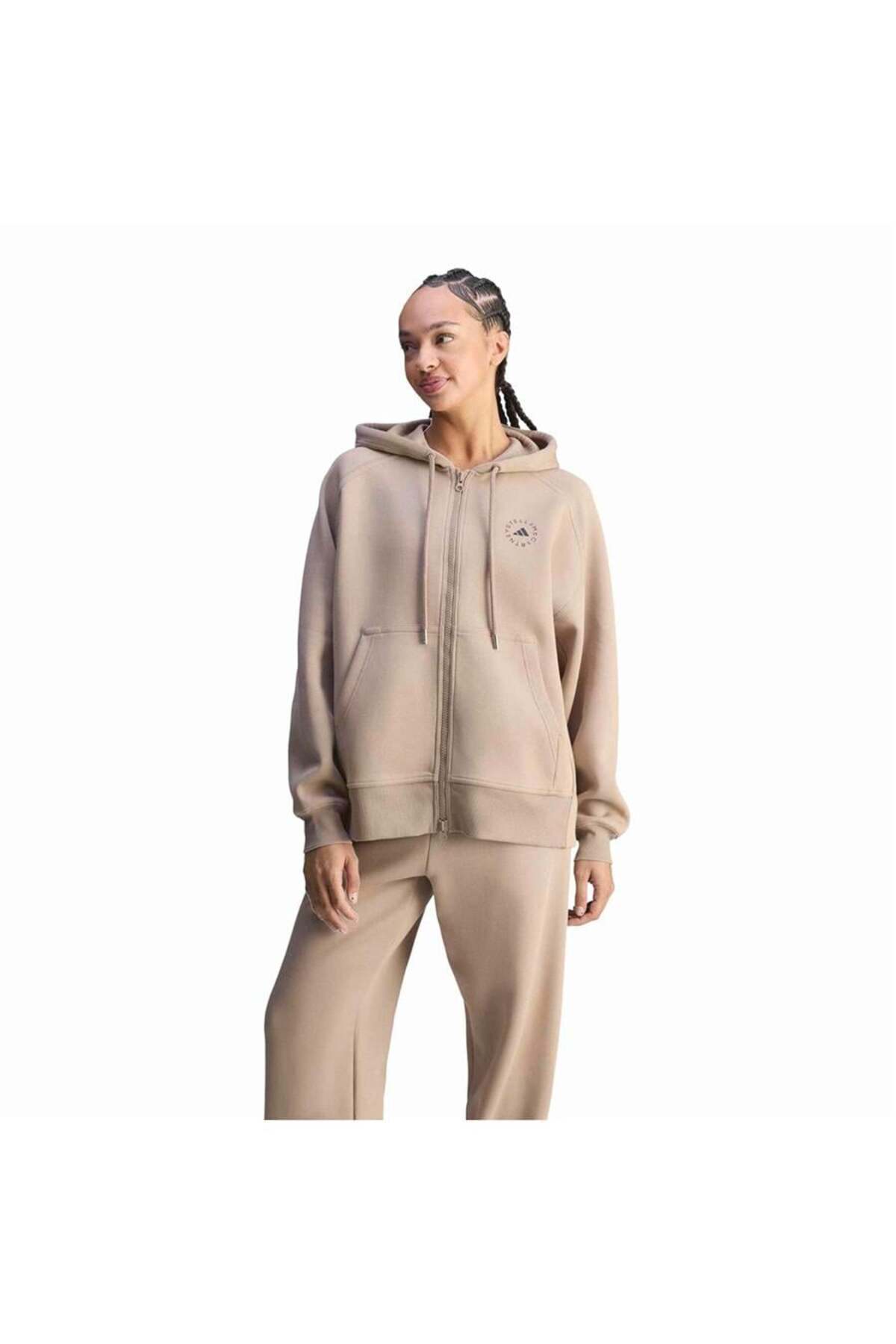 adidas Kadın Kahverengi Ceket aSMC FZ HOODIE JZ0652 - Fiyatı