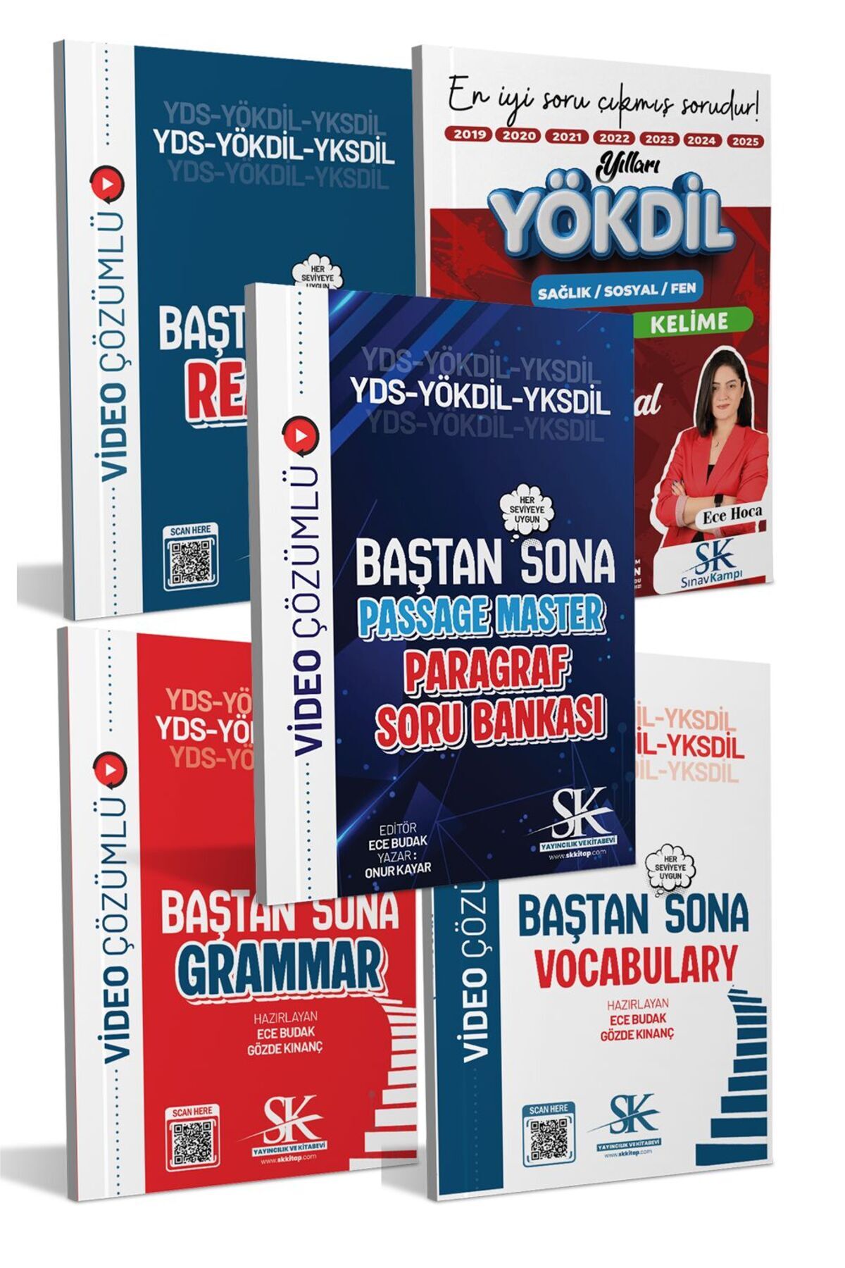 TestDaf対策本セット SK KİTAP BAŞTAN SONA SINAV HAZIRLIK SETİ - Fiyatı, Yorumları