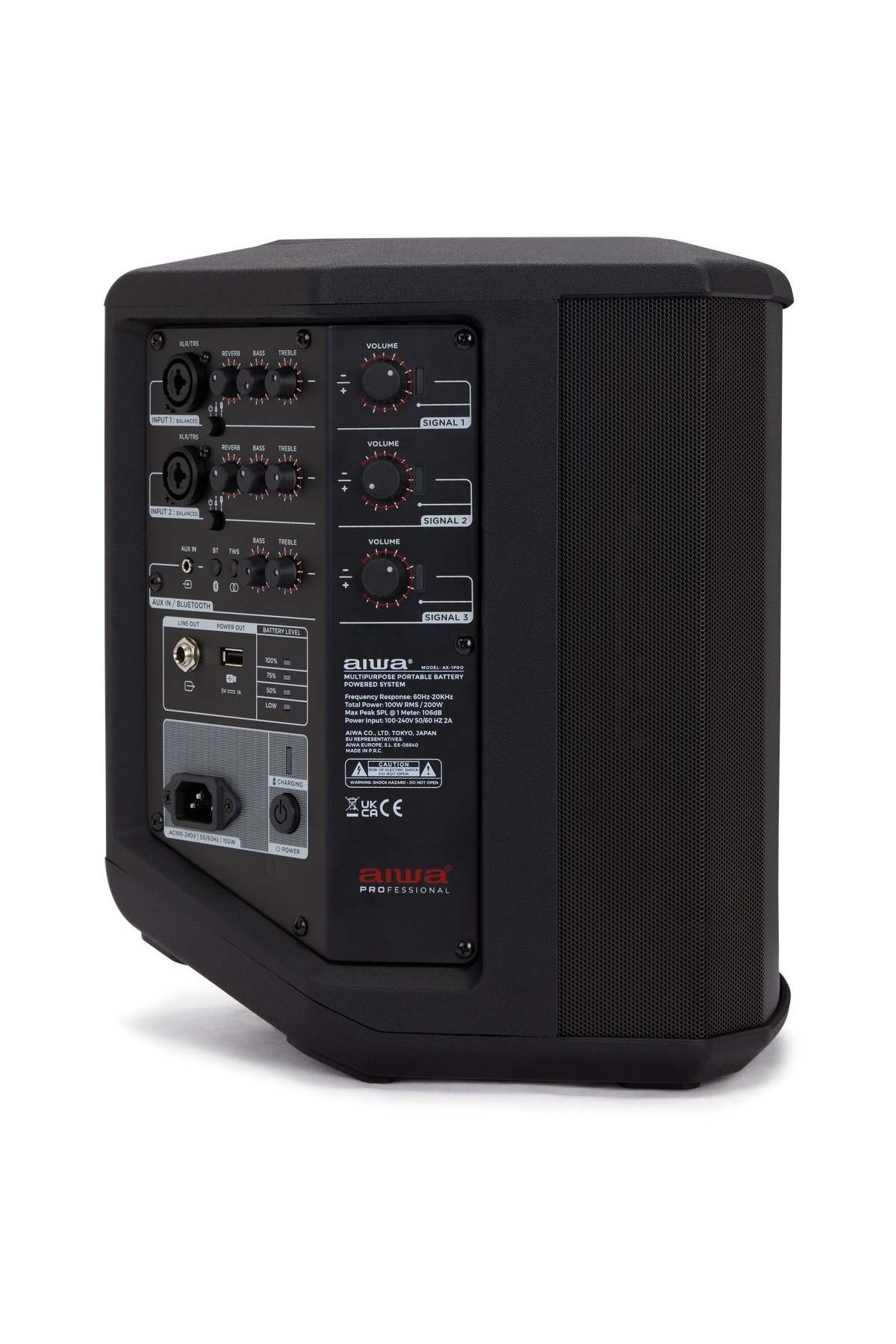 Aiwa AX-1PRO Profesyonel Taşınabilir Aktif Hoparlör - Fiyatı