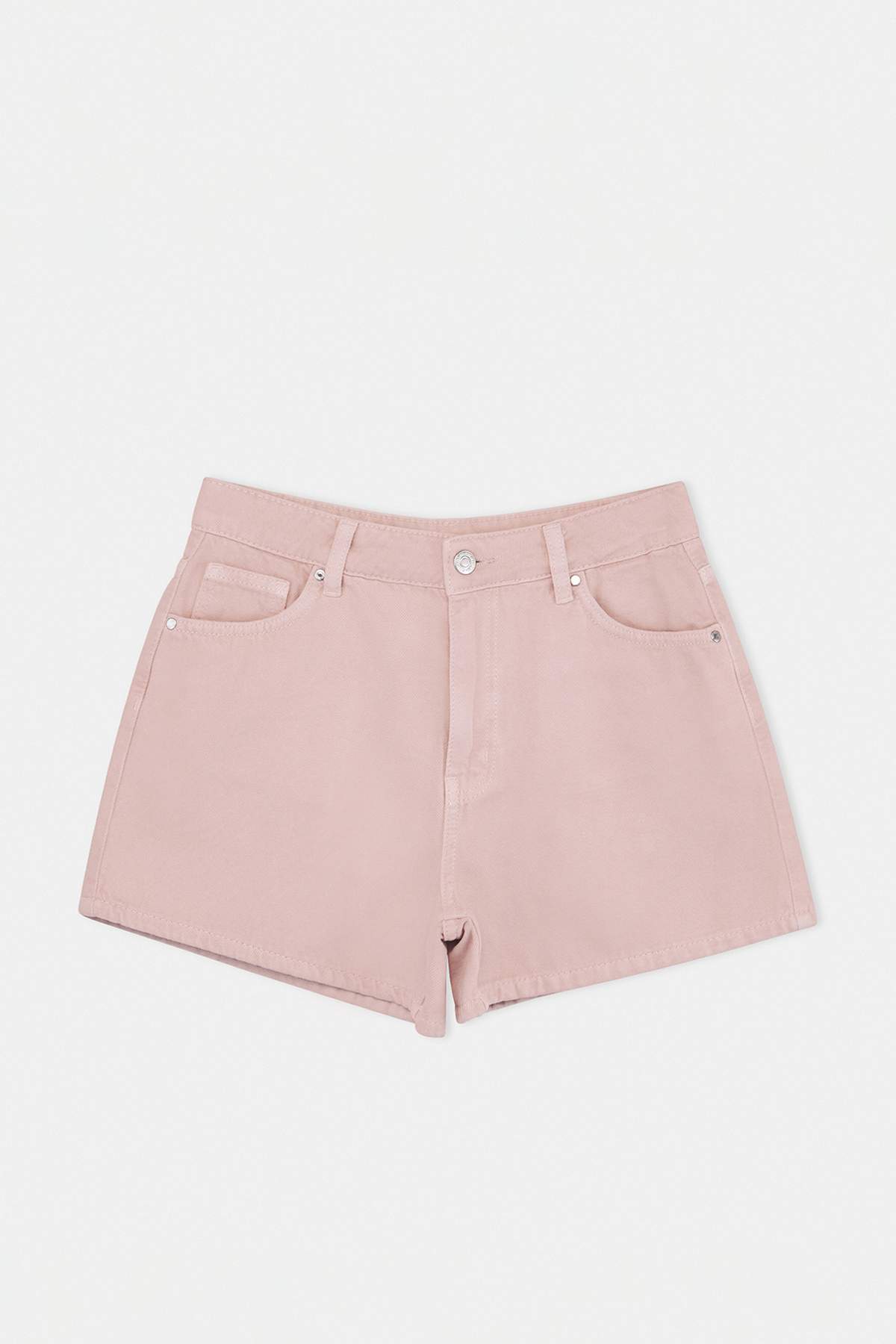 Trendyolmilla  Pembe SUPER MİNİ Denim Beach Şort TWOSS26SR00168