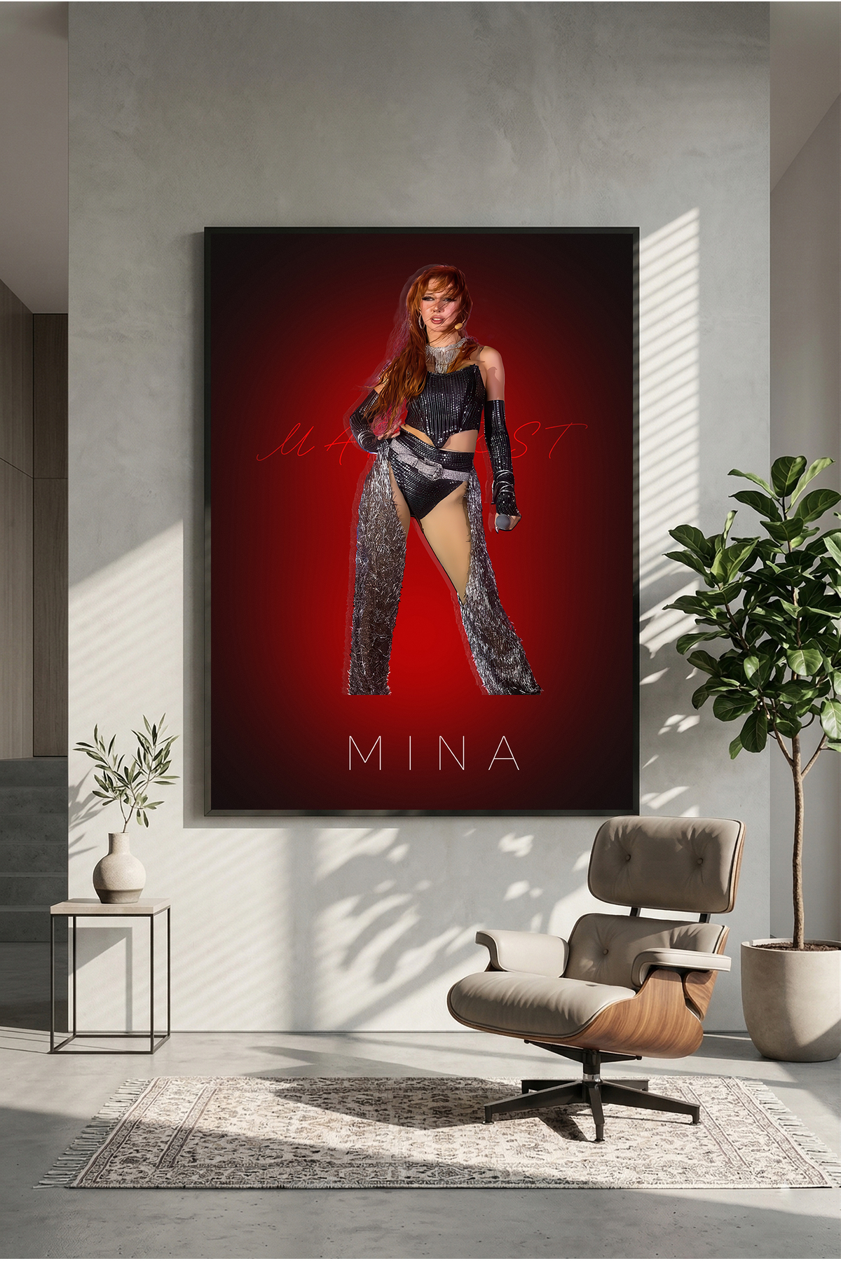 postercraft MANIFEST Mina Özel Tasarım Ahşap Tablo Poster