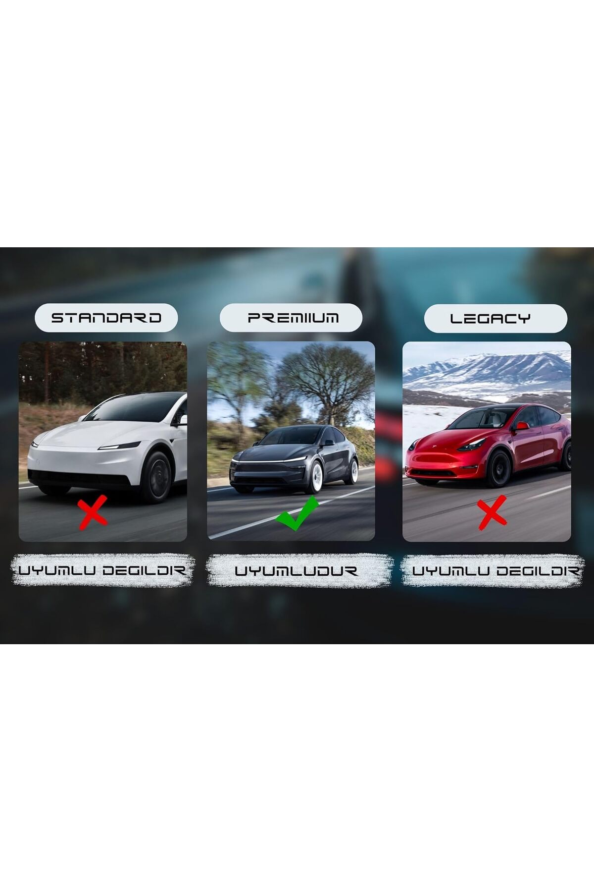 TPARTS Model Y 2025+ Juniper Arka Koltuk Koruyucu Set fotoğrafı 3 (önizleme)
