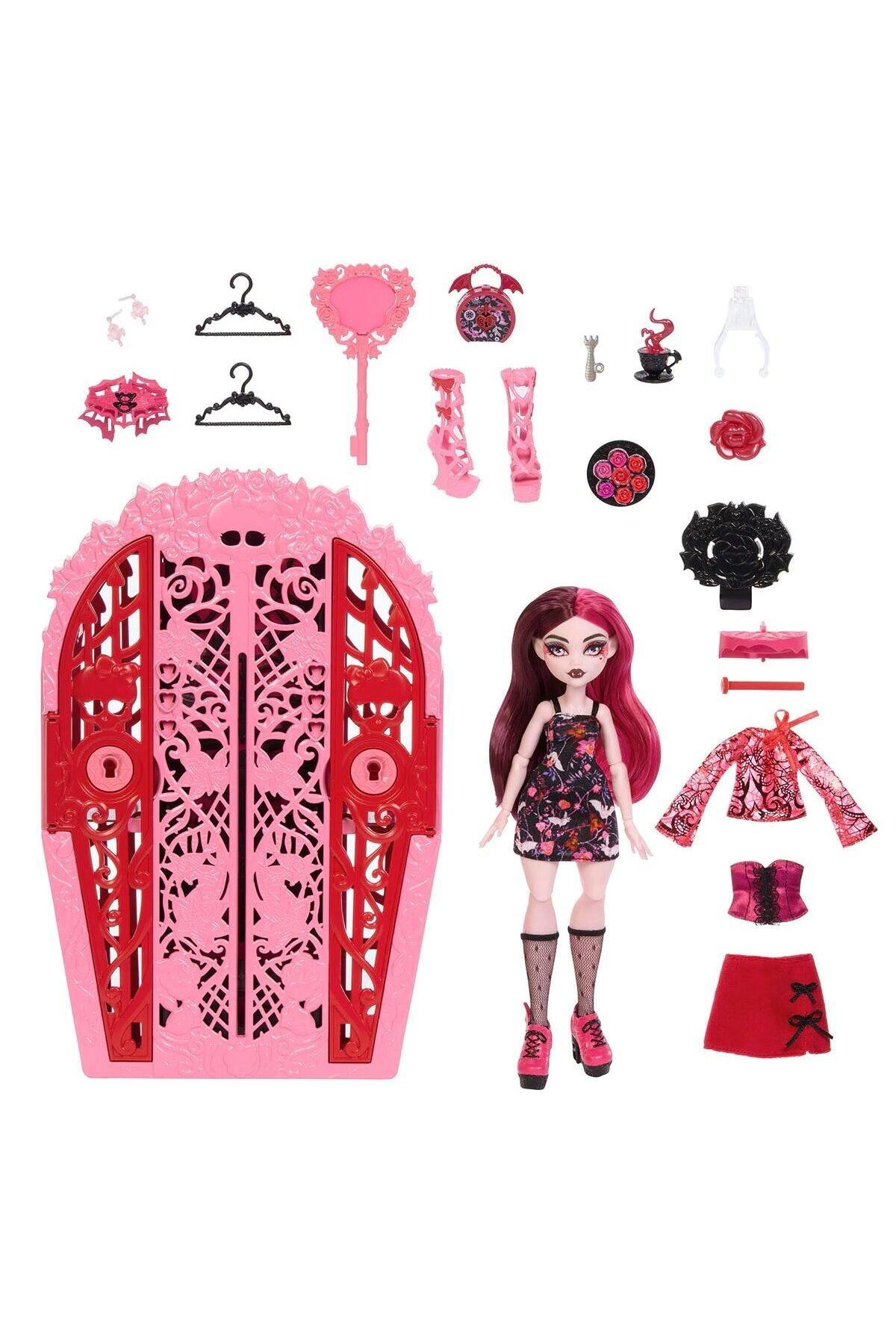 MONSTER HIGH Orjinal Monster High Bebekleri Monster Garden Mysteries Gizemli Arkadaşlar Monster High Seri 4 Bebek fotoğrafı 5 (önizleme)