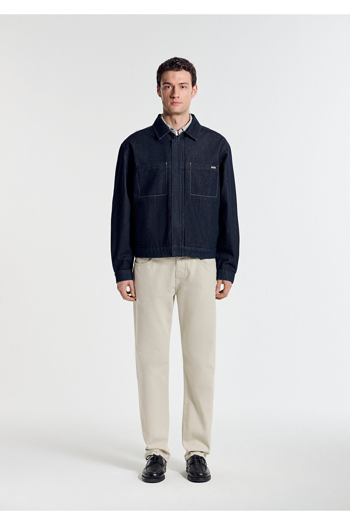 Mavi  Jeran Rinse Edition Lacivert Jean Ceket 0111229-A1711 - Görsel 6