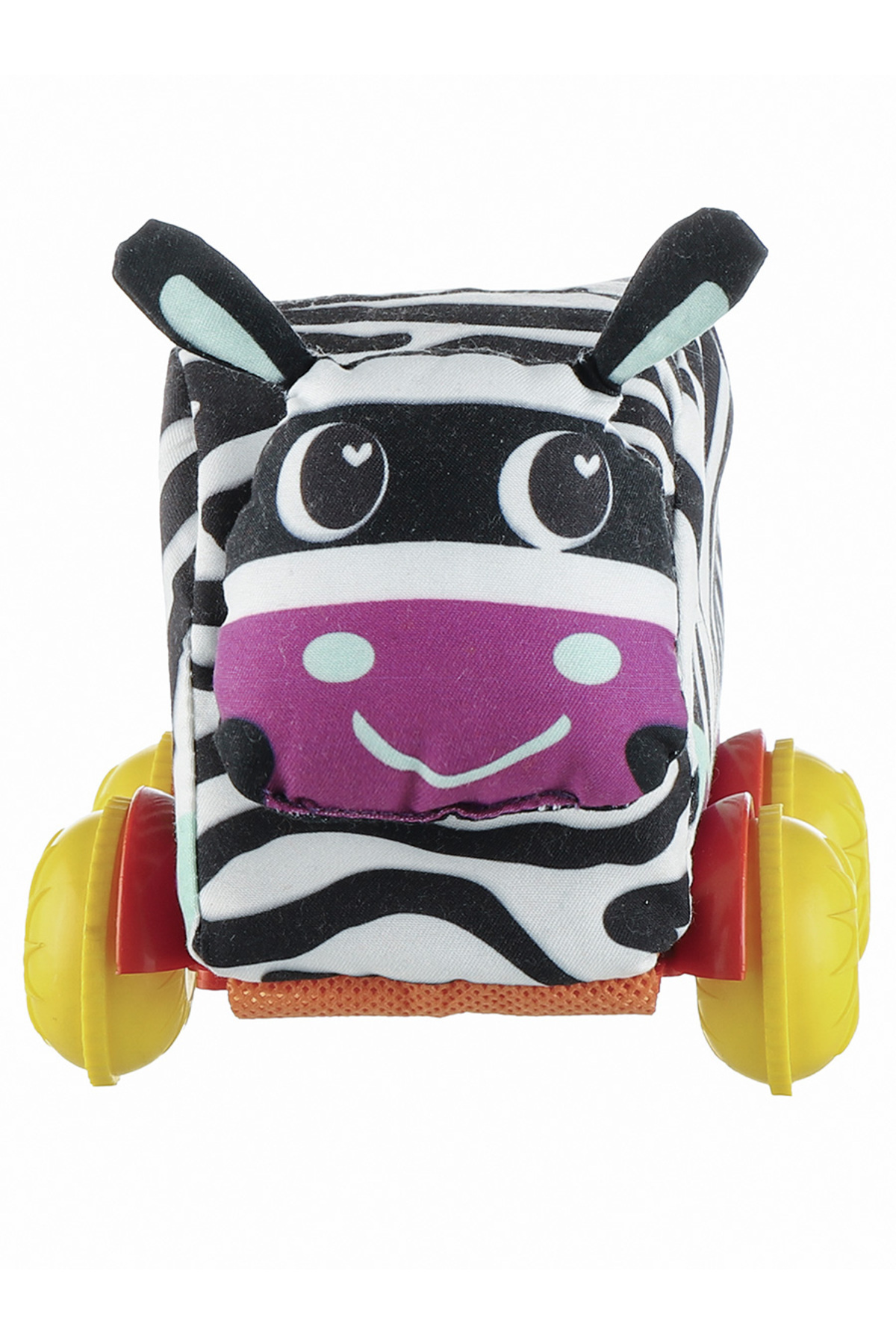 Molie Peluş Zebra Bebek Oyuncağı Araba fotoğrafı 3 (önizleme)