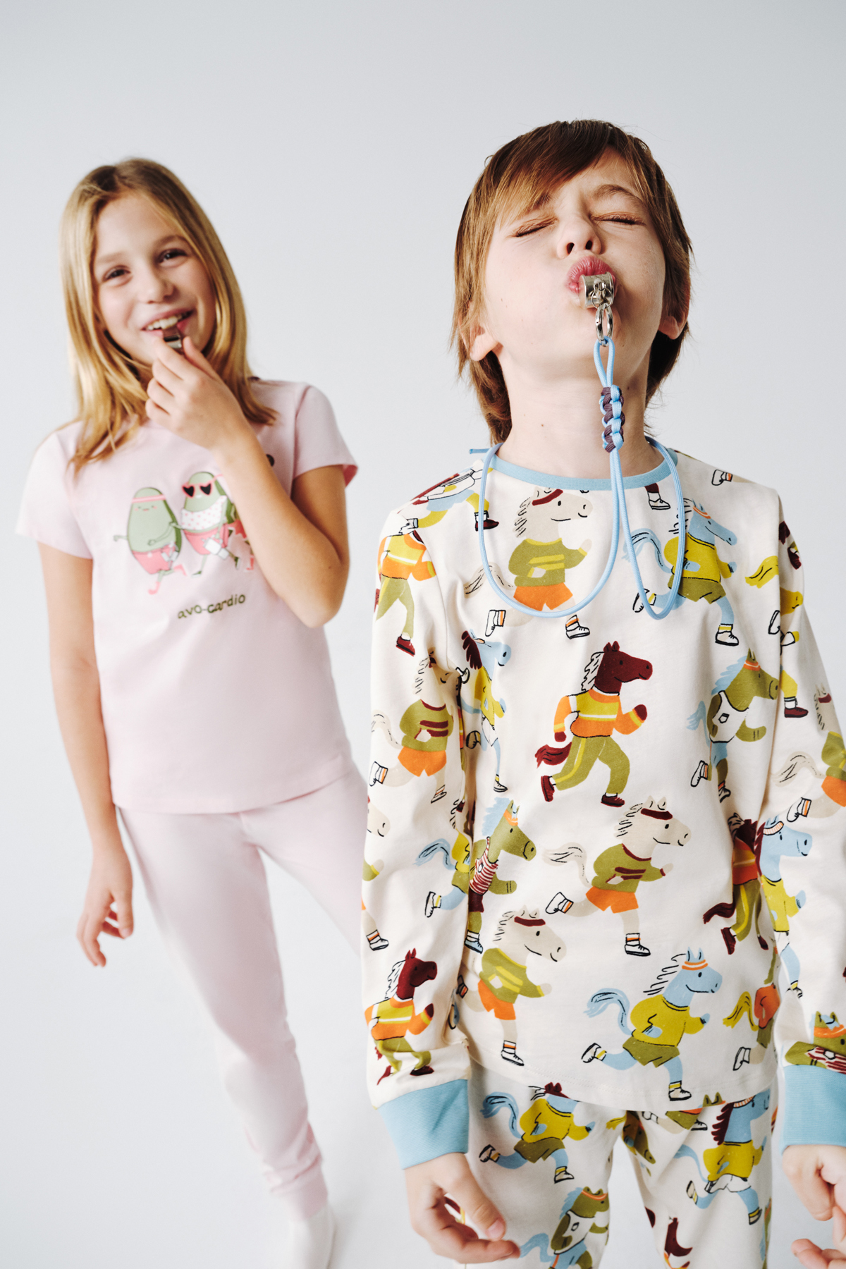 Penti Ekru Erkek Çocuk Look Retro Uzun Kollu Pamuklu 2'li Pijama Takımı fotoğrafı 2 (önizleme)