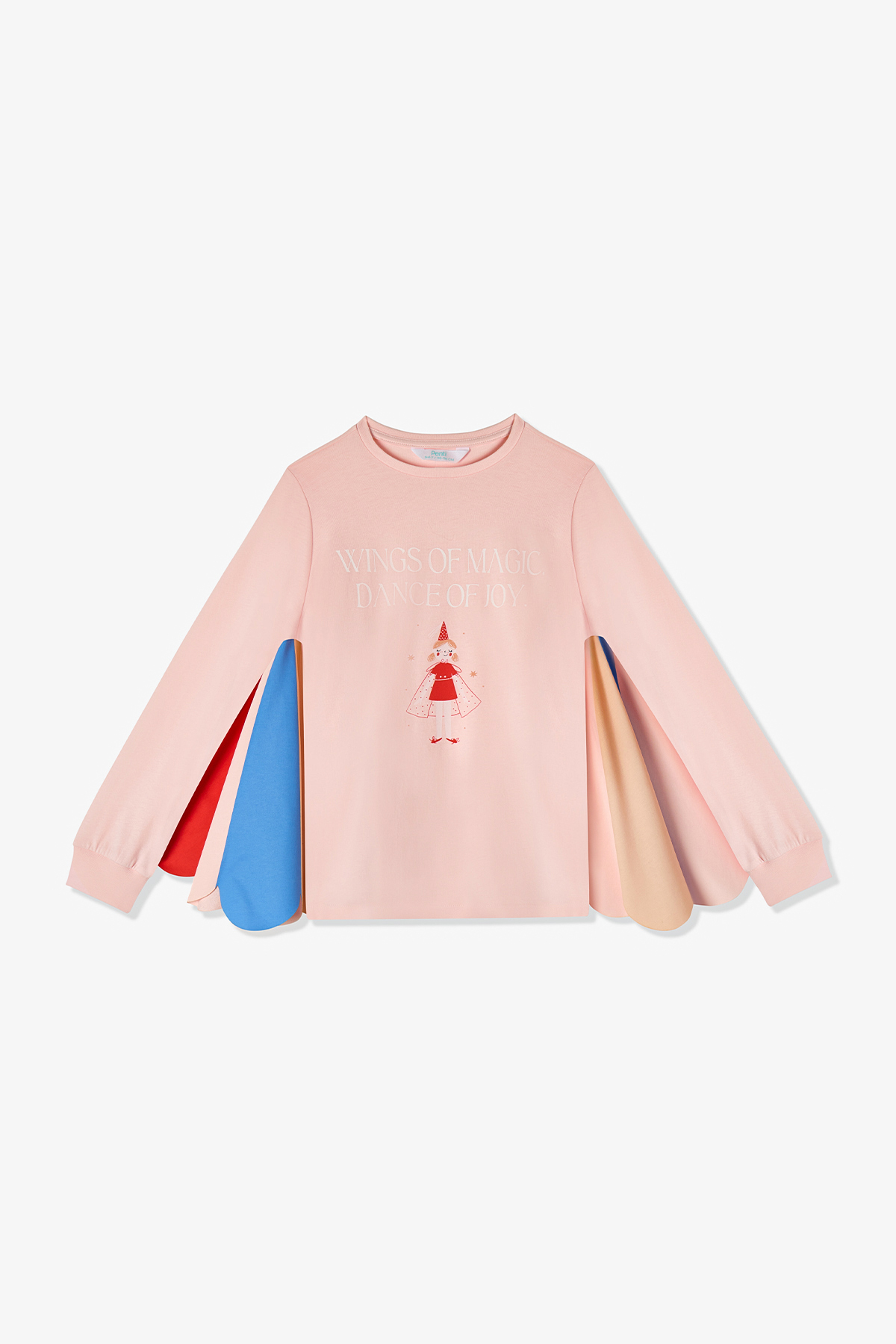 Penti Açık Pembe Kız Çocuk Magician Girl Uzun Kollu Pamuklu Pijama Takımı fotoğrafı 5 (önizleme)