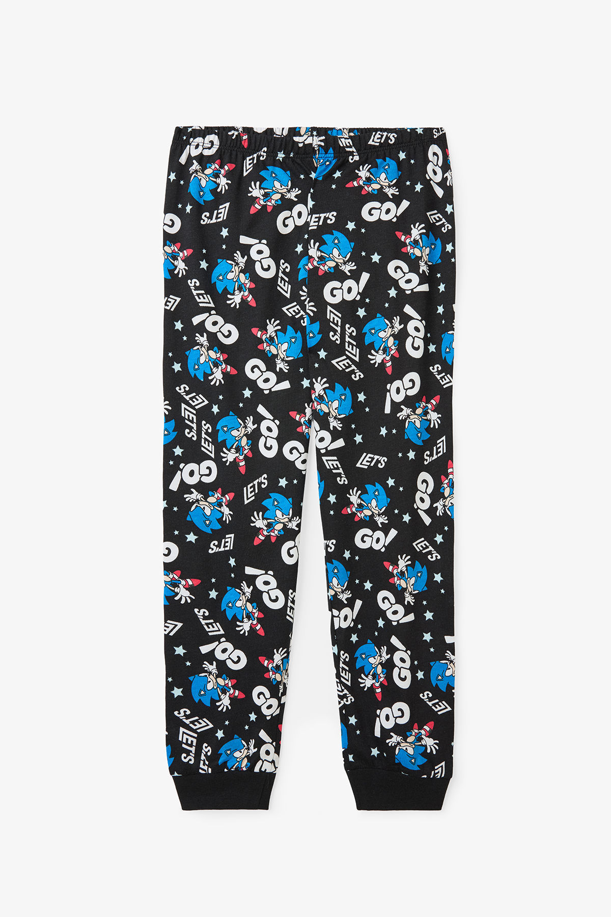 Penti Siyah Erkek Çocuk Sonic Uzun Kollu Pamuklu Pijama Takımı fotoğrafı 4 (önizleme)