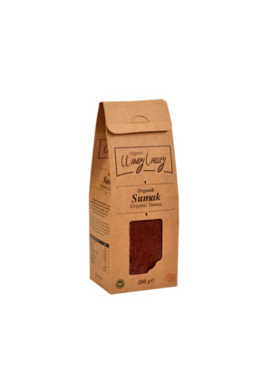Organic Windy Valley Organik Sumak 200 gr ,Doğal Öğütülmüş Baharat