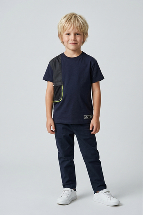 Doctor junior Erkek Çocuk Oversize Lacivert T-shirt