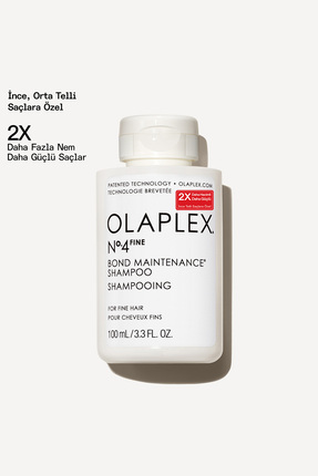 Olaplex No.4 Fine Bond Maintenance Shampoo - İnce Telli Saçlar İçin Bağ Güçle...