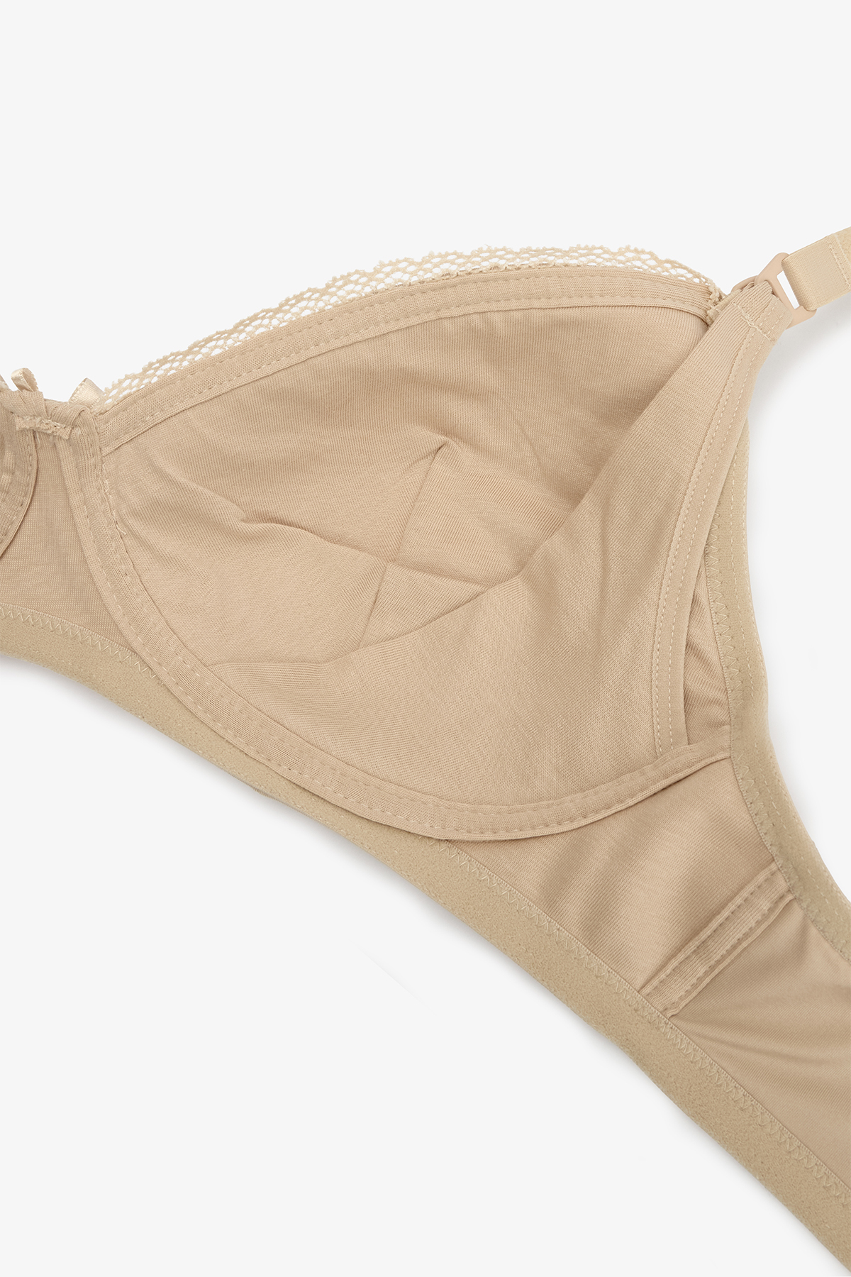 Penti #Hiççamaşırı Ten Balensiz Mama Anne Emzirme Sütyeni fotoğrafı 6 (önizleme)