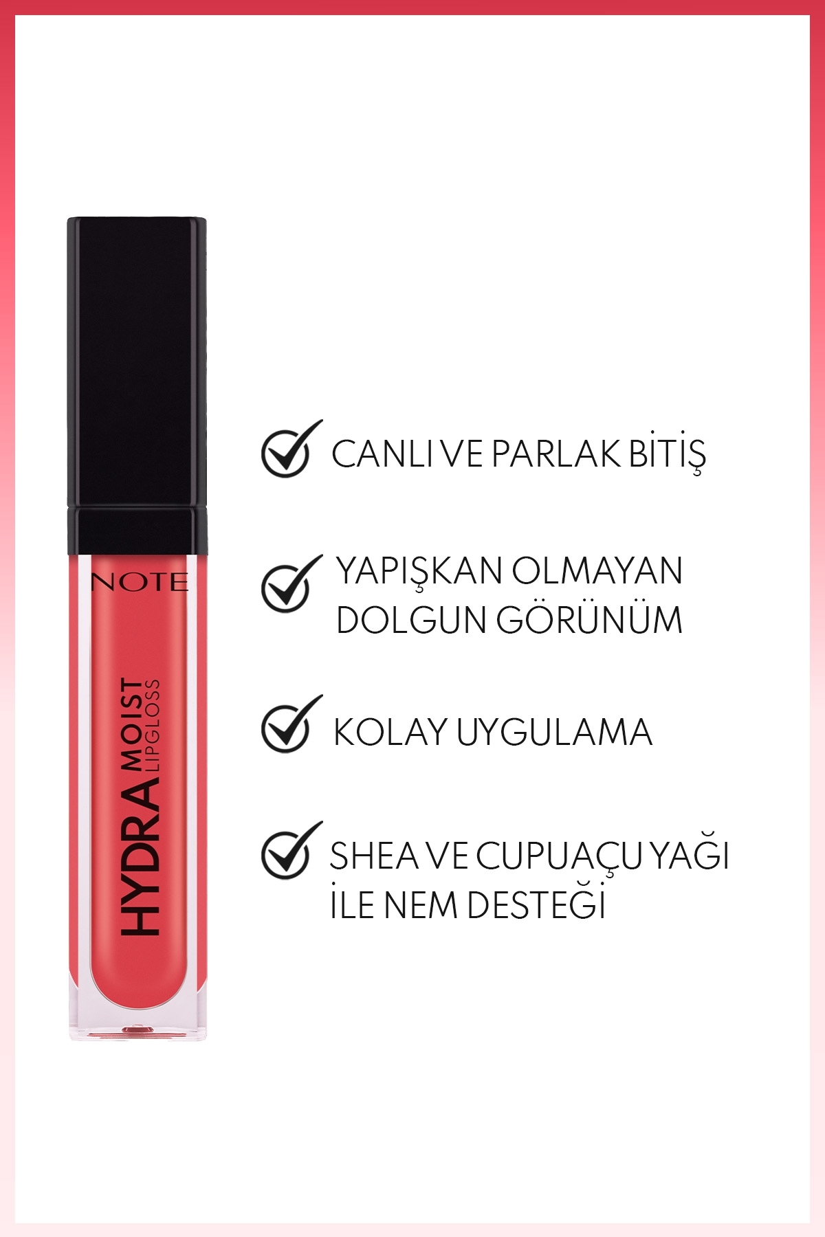 برق لب مرطوب کننده هیدرامویست - 06 It's Fantastic - صورتی — صورتی LGL هیدرامویست — تصویر 3 از 7