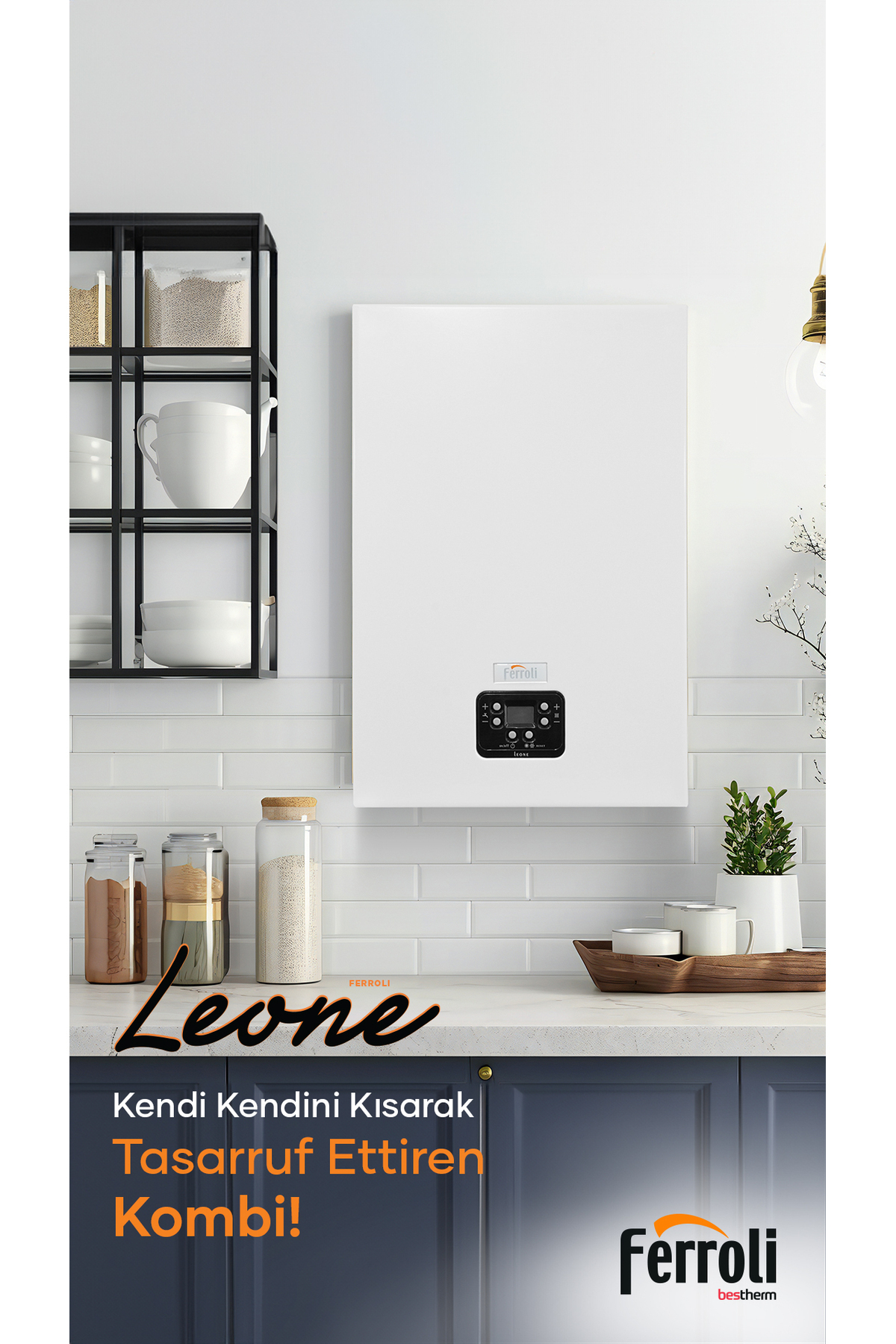 Ferroli Leone 20/24 Tam Yoğuşmalı Kombi (BACA SETİL DAHİL) - Fiyatı, Yorumları
