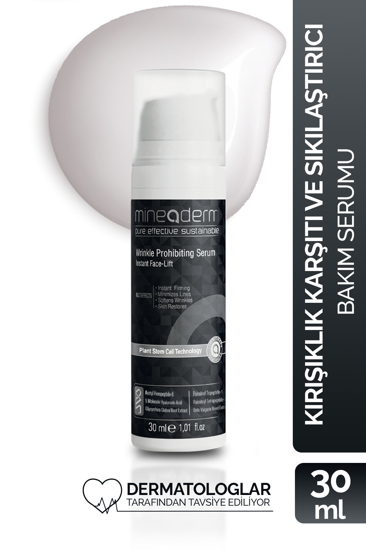 mineaderm Kırışıklık Karşıtı Yenileyici Serum/Wrinkle Prohibiting Instant Face-lift — 8680525350624
