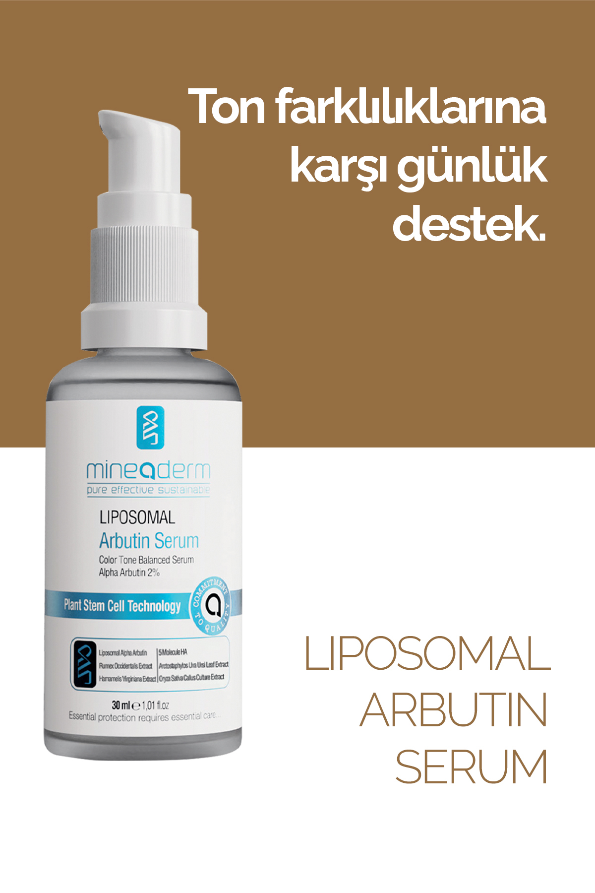 Leke Gidermeye Yardımcı Aydınlatıcı Arbutin Serum/Liposomal Arbutin Serum — arbutinserum — تصویر 4 از 7