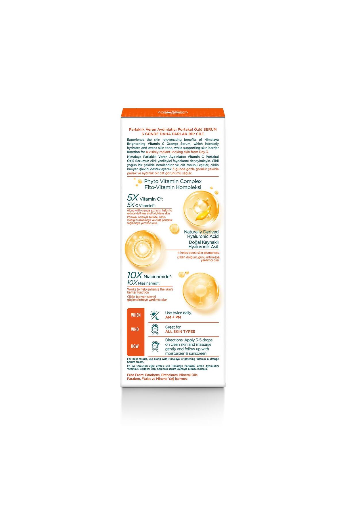 Parlaklık Veren Aydınlatıcı Vitamin C Portakal Özlü Serum 30ml, Cilt Yenileyici, Niasinamid — 6291107226699 — تصویر 4 از 8