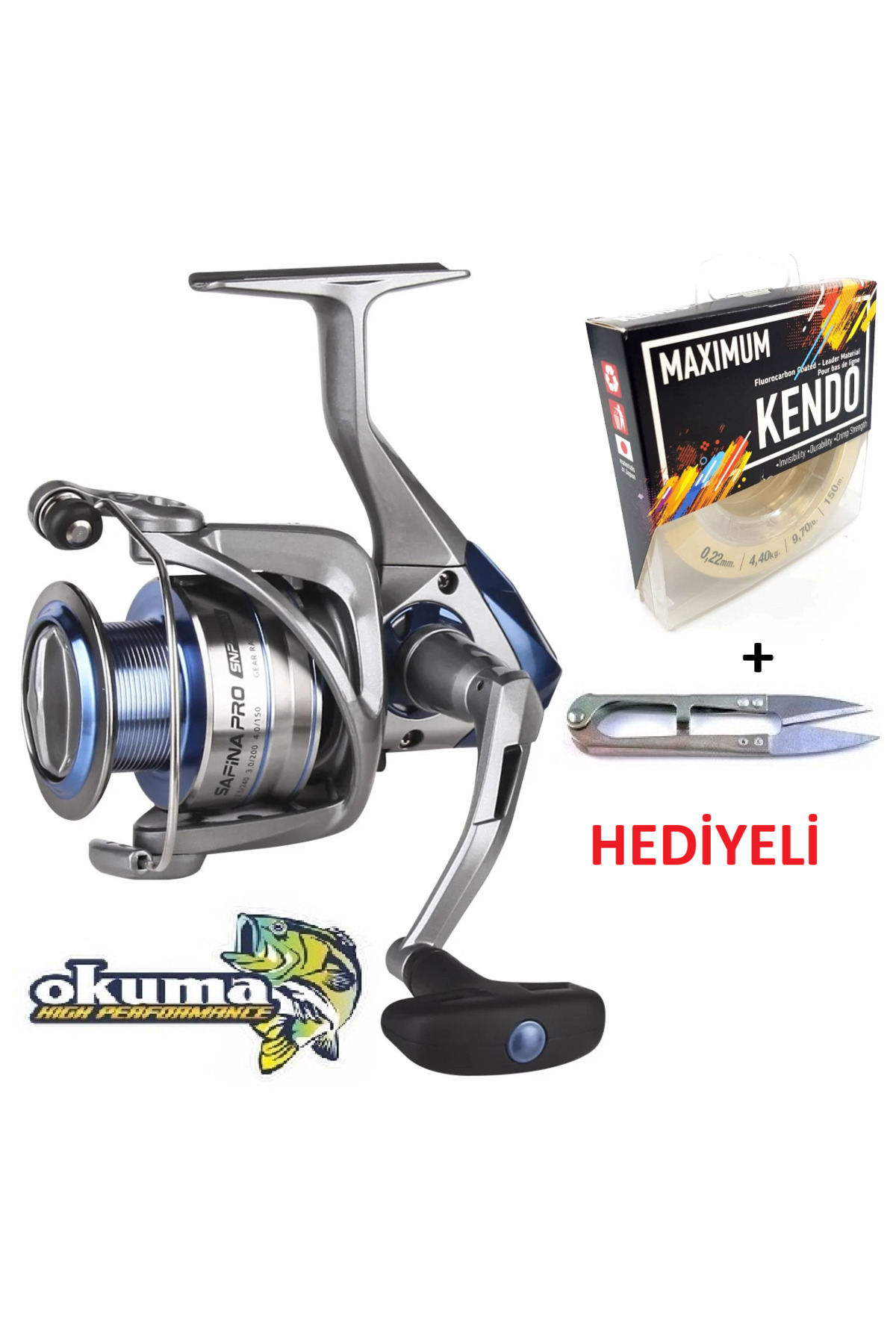 Oslo Okuma Safina Pro SNP-8000 3+1 bb Misinası Sarılı Olta