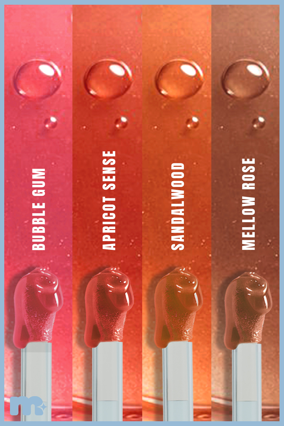 make up maruderm Besleyici ve Nemlendirici Dudak Parlatıcısı – Lip Gloss Bubble Gum — صورتی LipGloss — تصویر 7 از 7