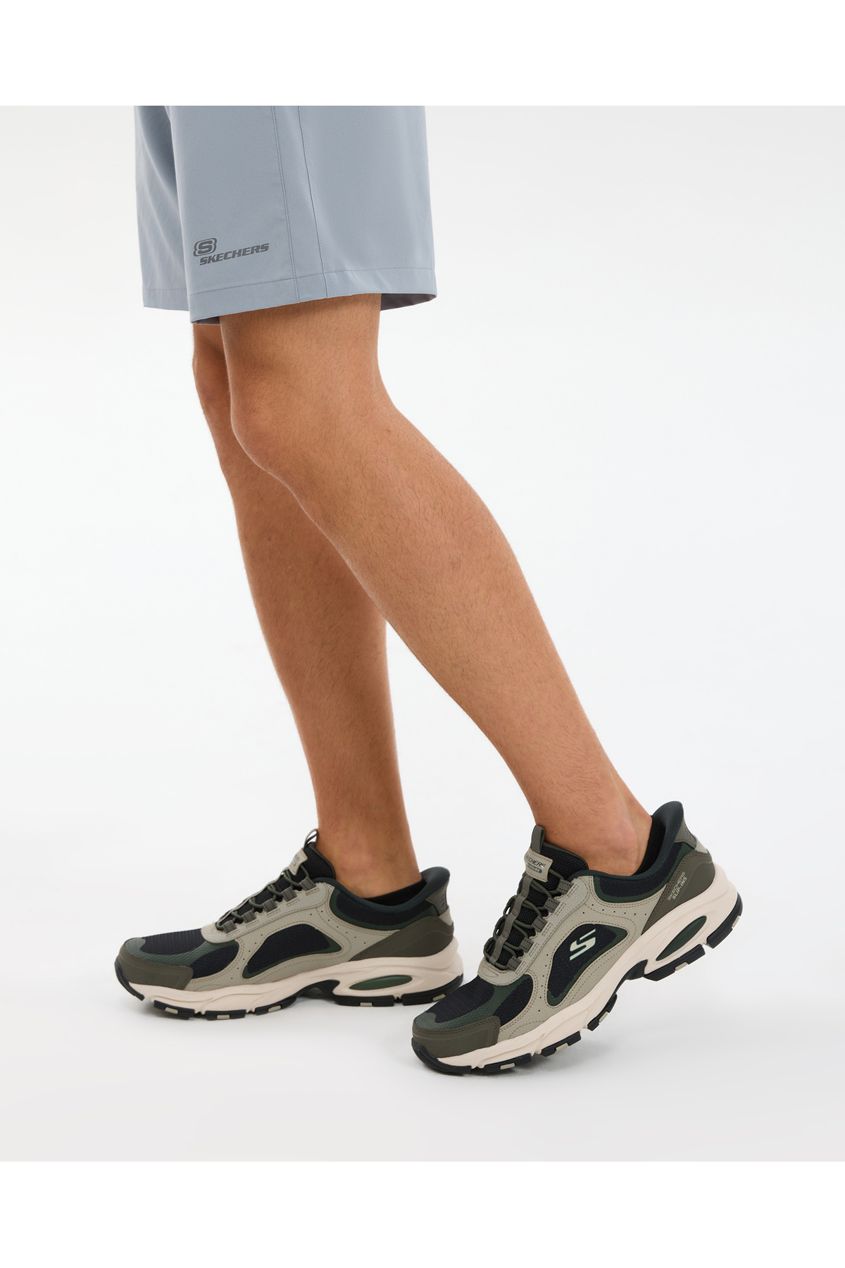 SKECHERS VIGOR 2.0 Erkek Haki Outdoor Ayakkabı 237175 OLV görsel 8