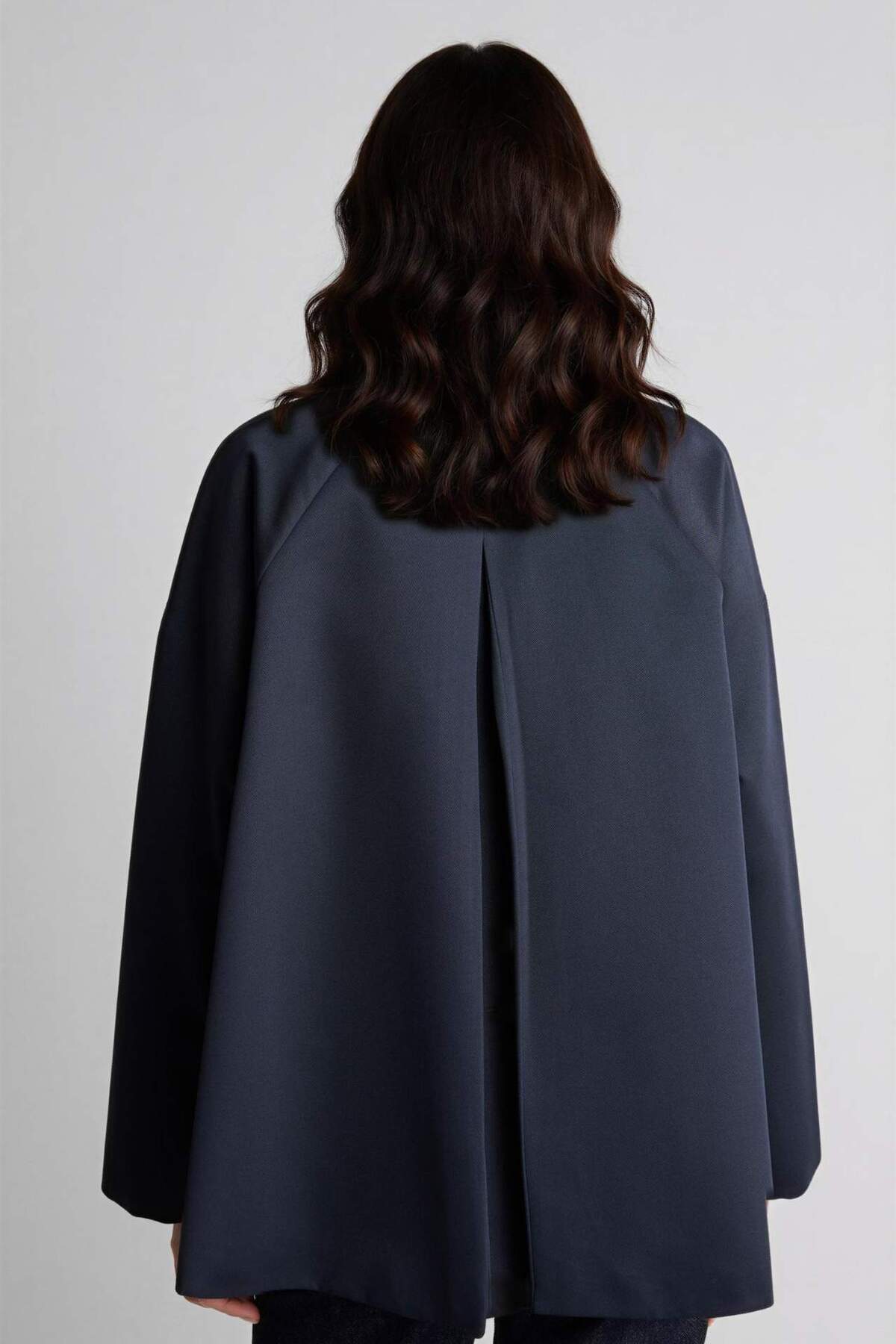 DeFacto Loose Fıt Gabardin Trençkot H2391AX26SP görsel 5