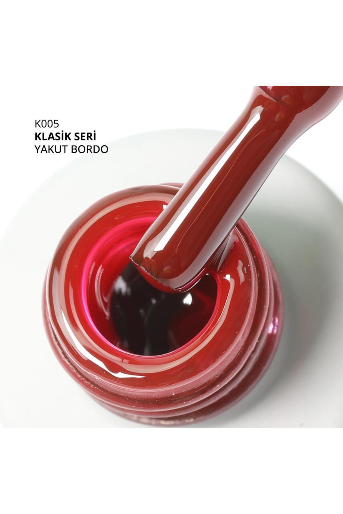 Kalıcı Oje K005, Yakut Bordo, 4 ml — زرشکی 8860101A01S03K021 — تصویر 2 از 2