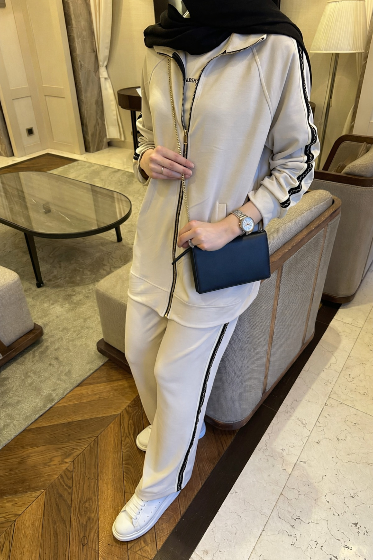 Oxygen Scarfs Lima Premium Women's Two-Piece Set