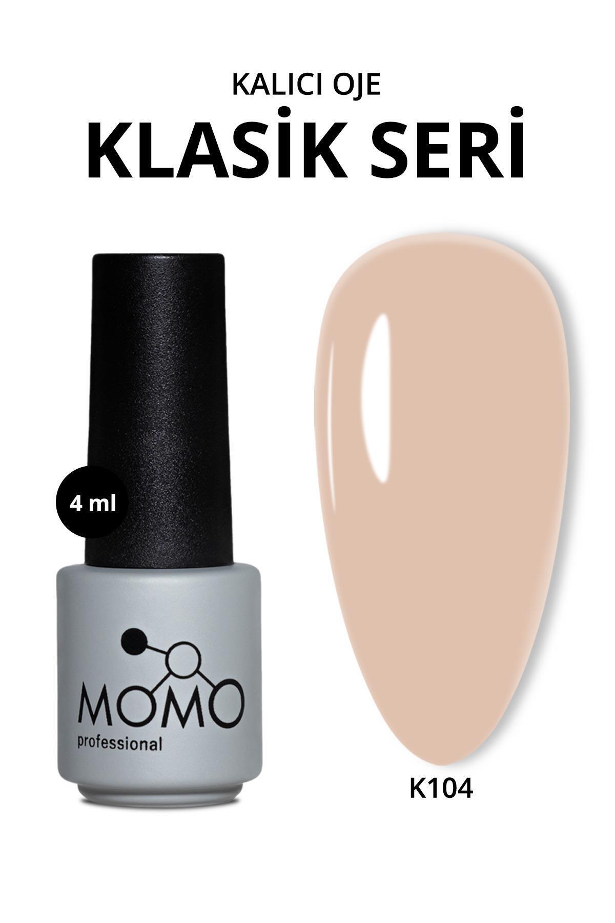 MOMO professional Kalıcı Oje K104, Bej, 4 ml — بژ 8860101A01S01K104