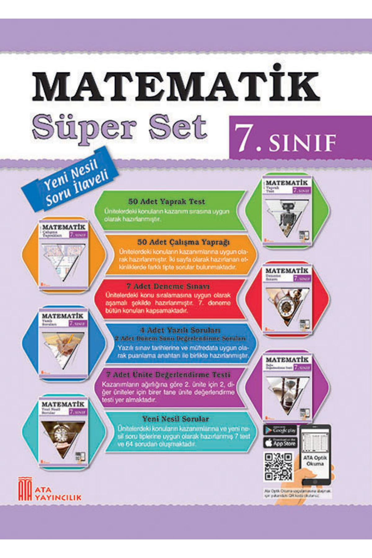 Ata Yayıncılık 7. Sınıf Matematik Süper Set - Fiyatı, Yorumları