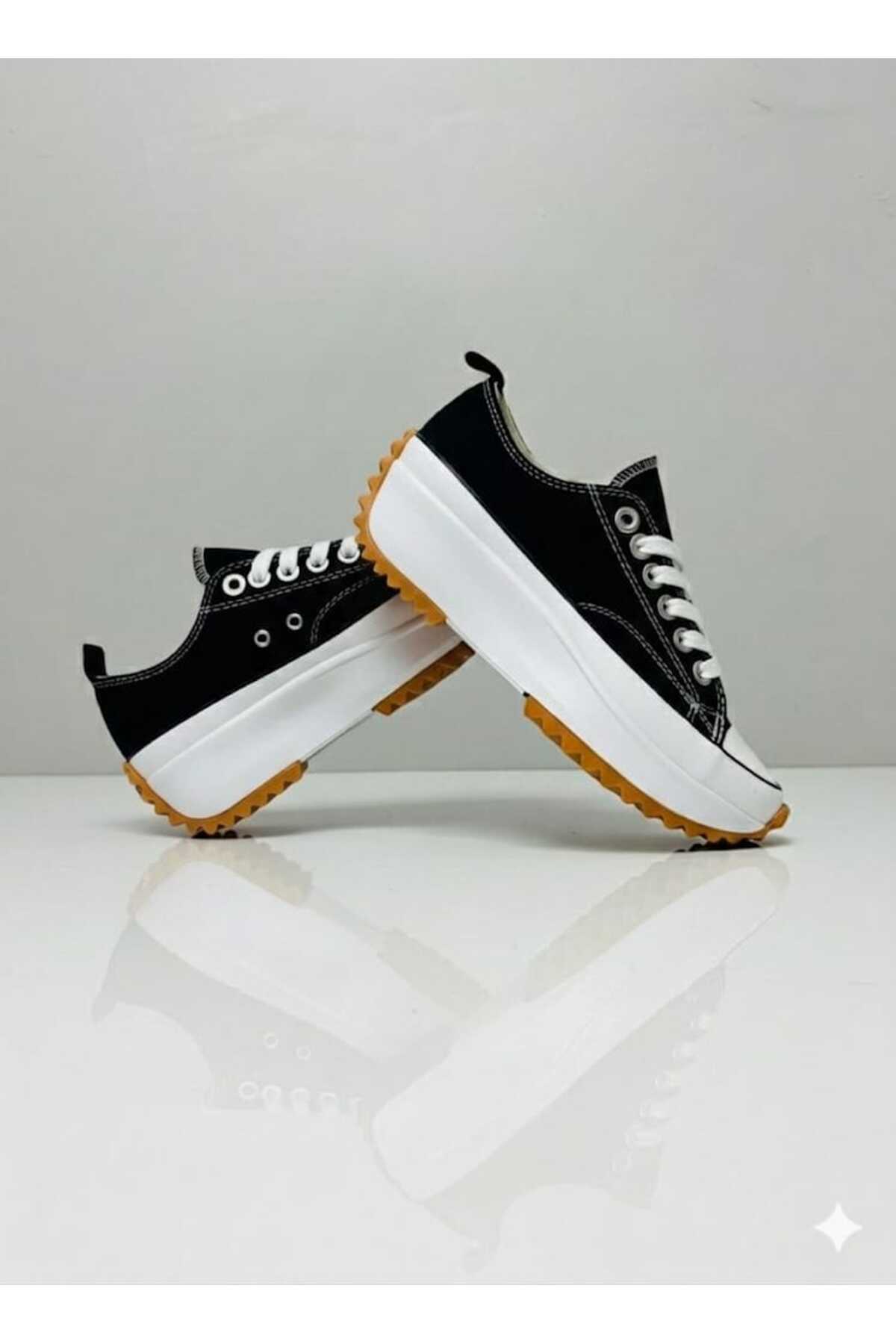 Genel Markalar Siyah - Wanderson Run Star Unisex Canvas Sneaker Ayakkabı görsel 2