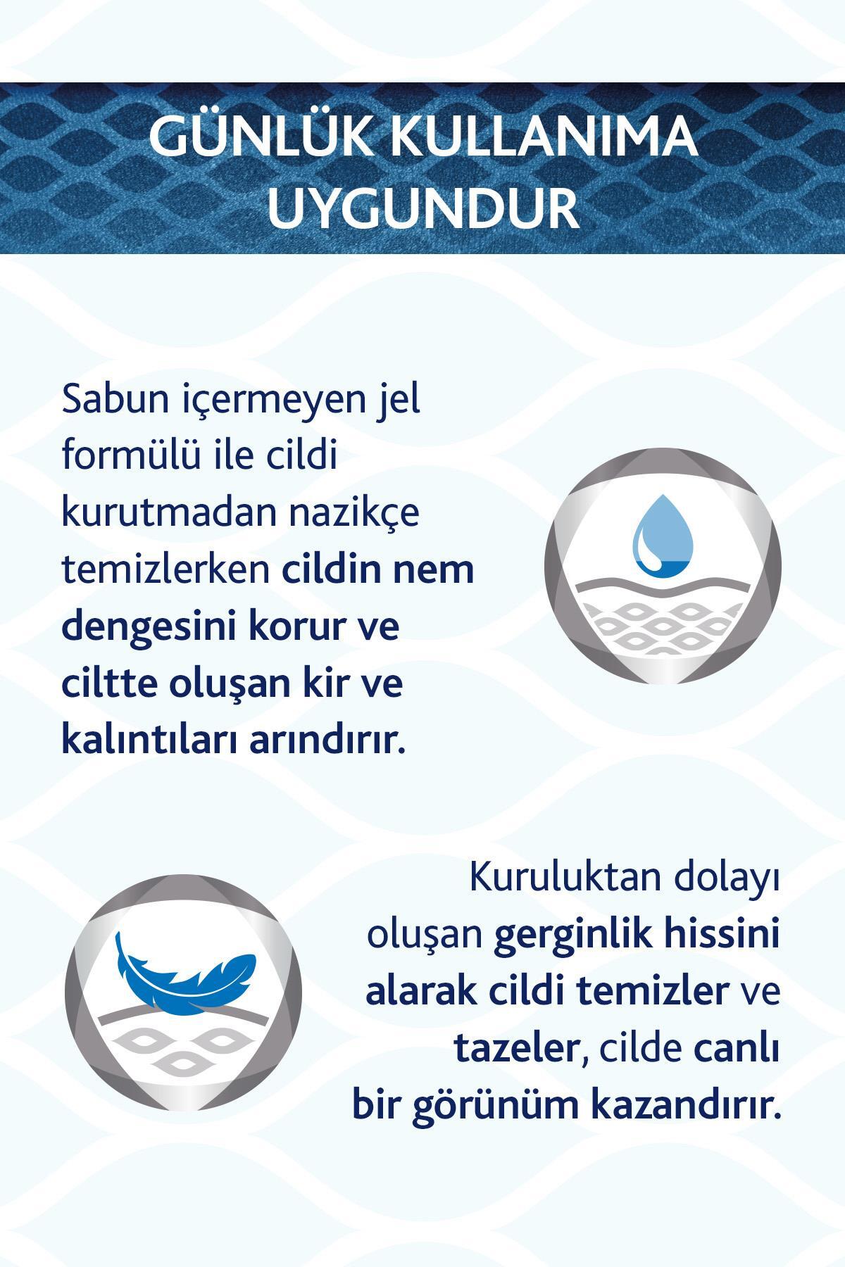Derma Arındırıcı&Canlandırıcı Günlük Yüz Bakım Temizleme Jeli 200 ml 2'li Paket — SET.BPTN.159 — تصویر 5 از 6