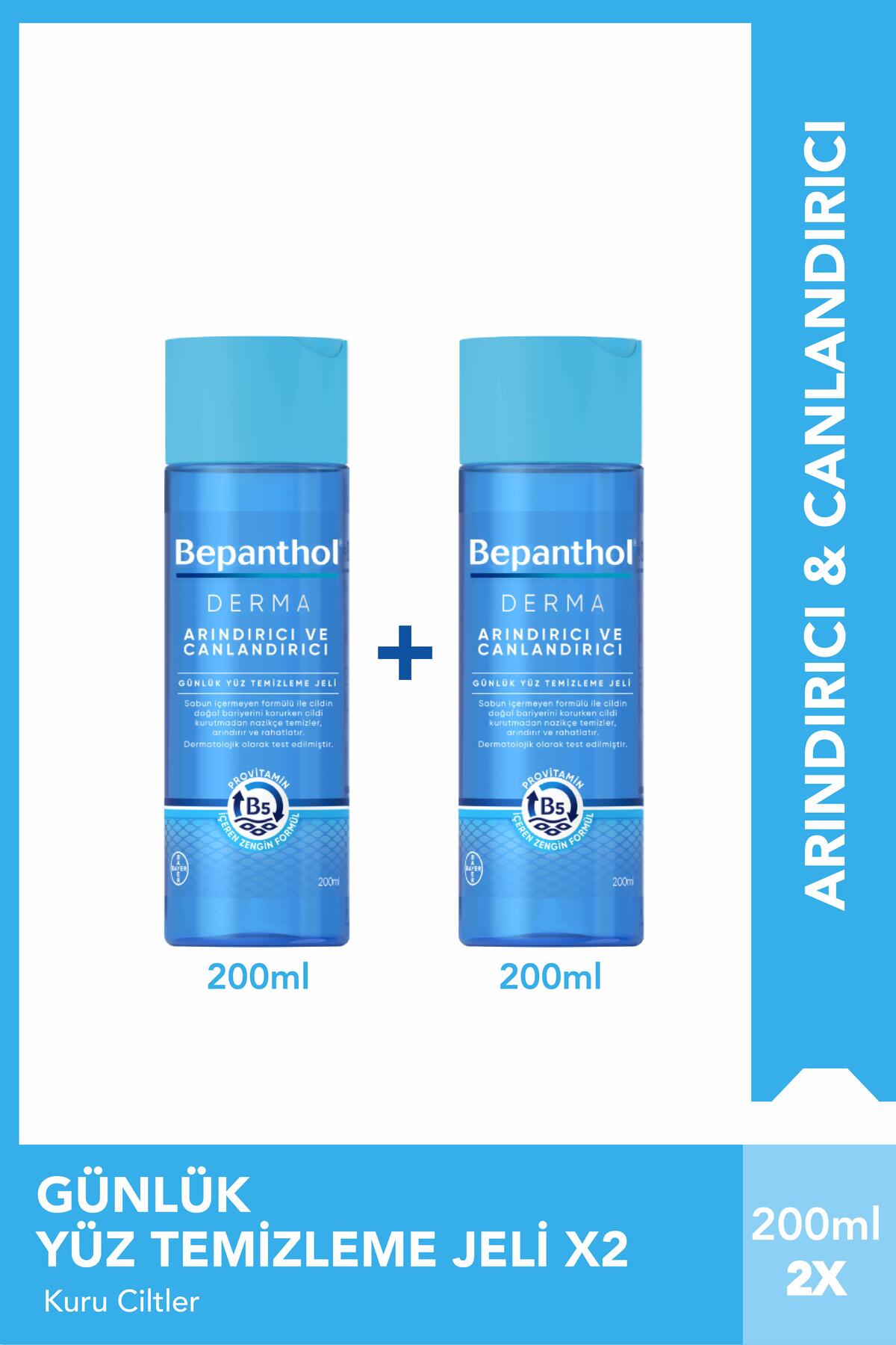 Bepanthol Derma Arındırıcı&Canlandırıcı Günlük Yüz Bakım Temizleme