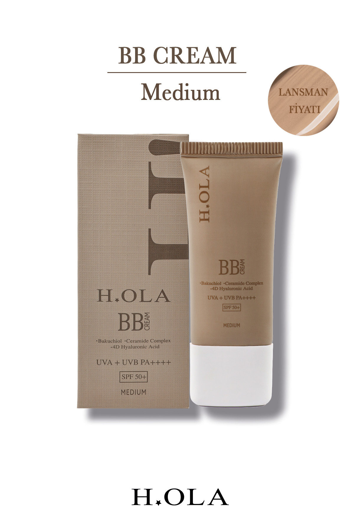 h.OLA BB KREM | SPF50+ UVA/UVB PA ++++ | Parlak&Nemli Bitiş - Fiyatı, Yorumları