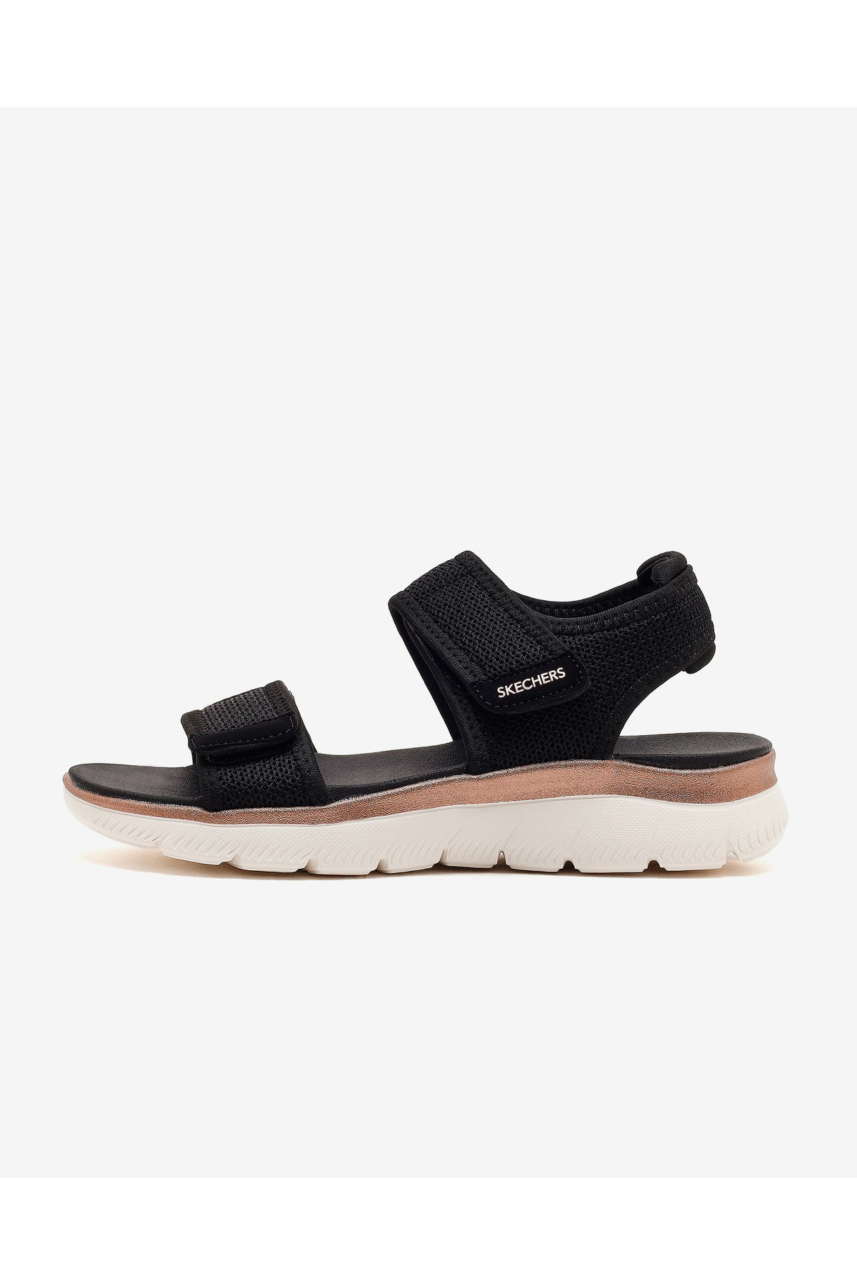 SKECHERS SUMMITS Kadın Siyah / Pembe Altin Sandalet 163158 BKRG