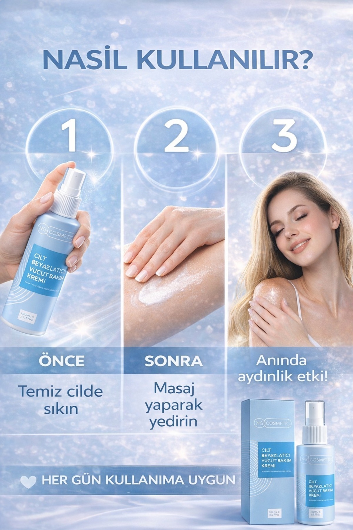 Arbutin ve Meyan Kökü Özlü Diz,Dirsek, Koltukaltı, Genital Bölge Beyazlatıcı Cilt Kremi 100 ML — TYCDNAPFON169805677033566 — تصویر 4 از 5