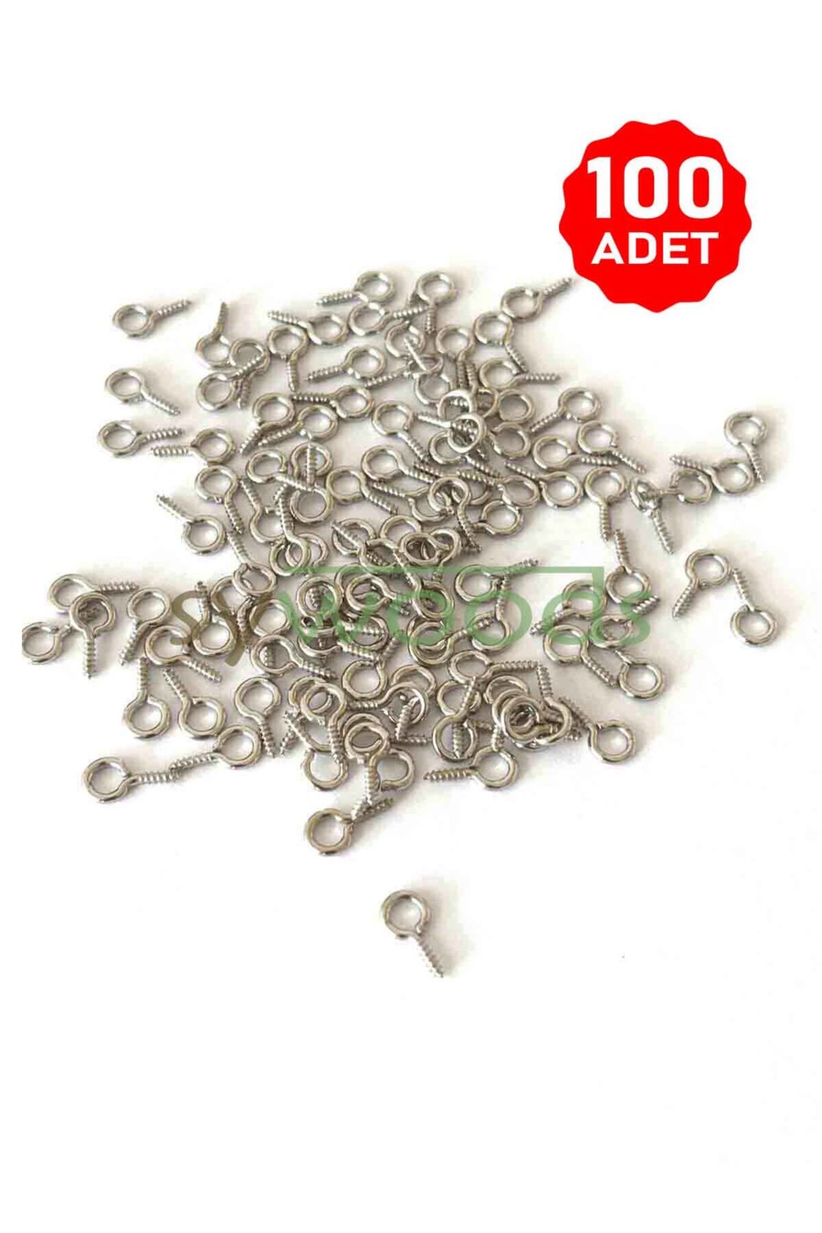 sywoods Mini kapalı piton vida 100 adet 6.5x13 mm epoksi anahtarlık hobi maket model gemi diy minik vida