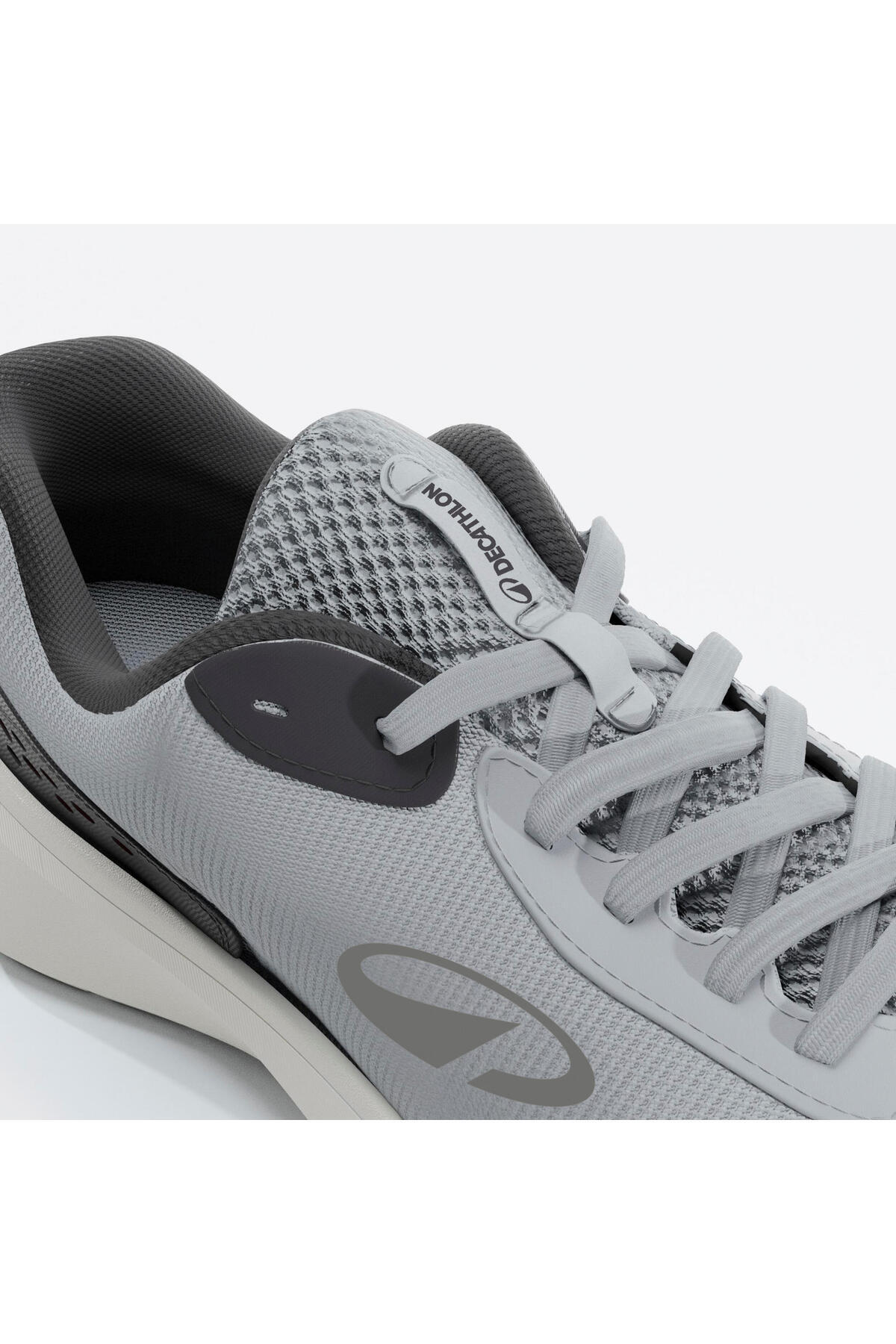 Decathlon  Kalenji Erkek Koşu Ayakkabısı - Gri/Turuncu - Jogflow 100.1 - Görsel 4