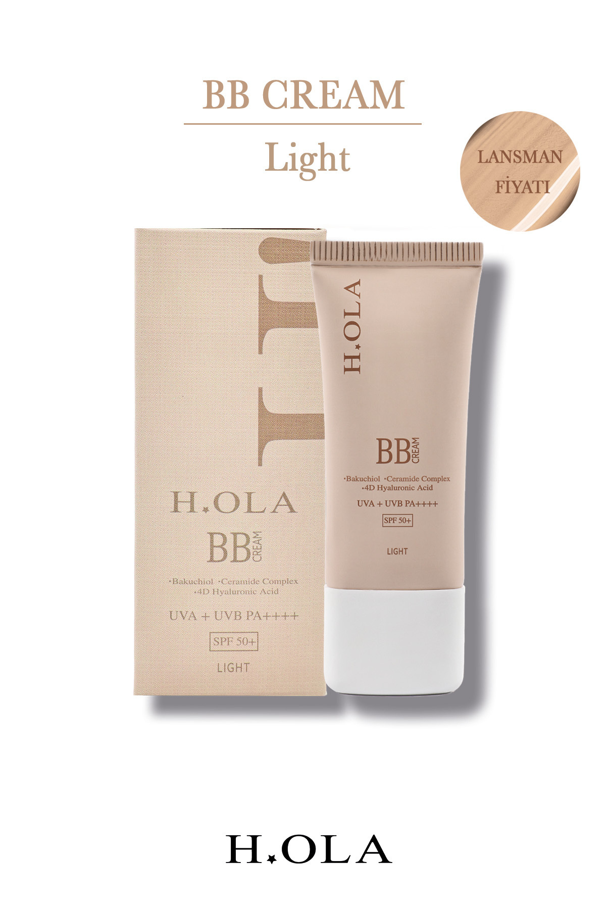 h.OLA BB KREM | SPF50+ UVA/UVB PA ++++ | Parlak&Nemli Bitiş - Fiyatı, Yorumları