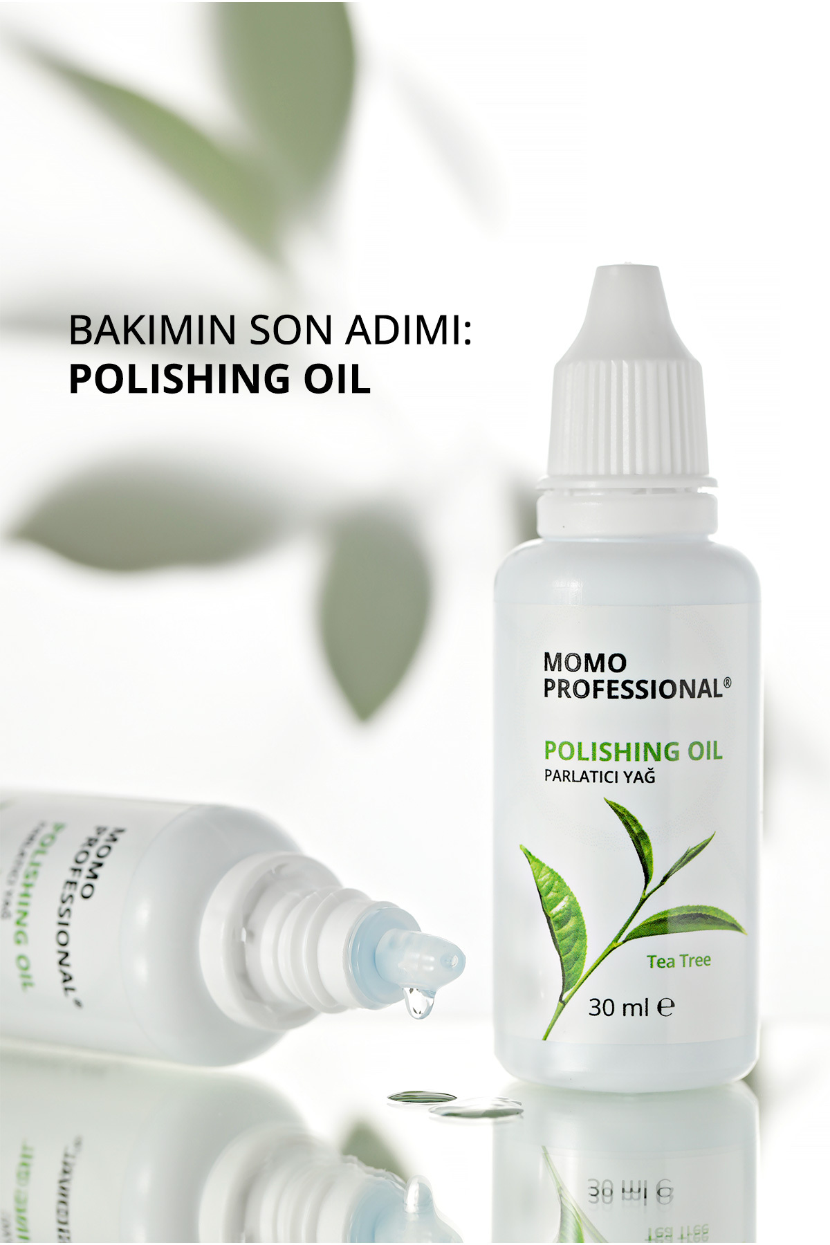 Polishing Oil, Pedikür ve Manikür Çay Ağacı Özlü Parlatıcı Moleküler Yağı, El ve Ayak Cilası, 30 ml — 1900107G10S04RK00 — تصویر 7 از 9