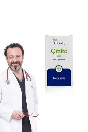 Dr. Ümit Aktaş Çinko Yüksek Biyoyararlanım 30 Kapsül