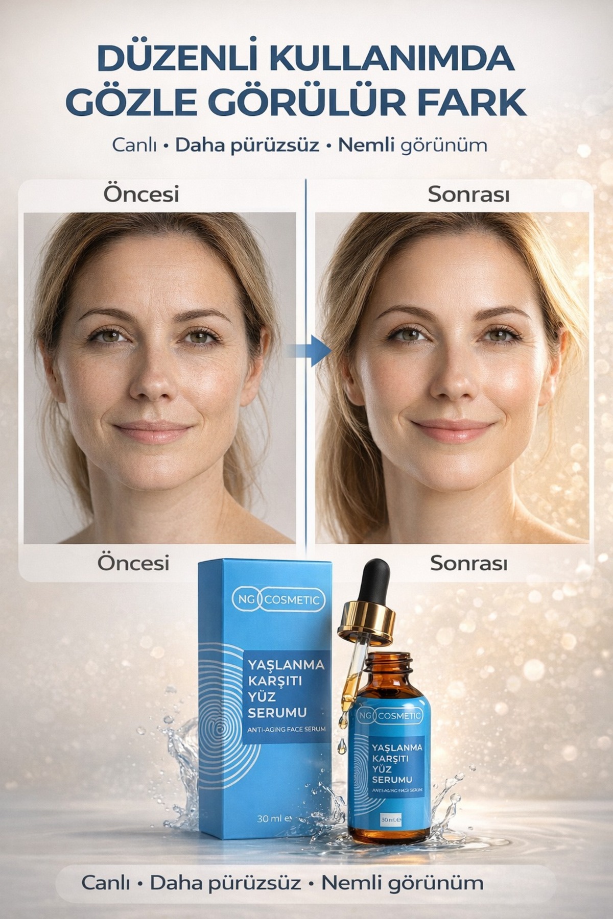 Yaşlanma Karşıtı Yüz Serumu 30 ML — YuzSerum — تصویر 6 از 7