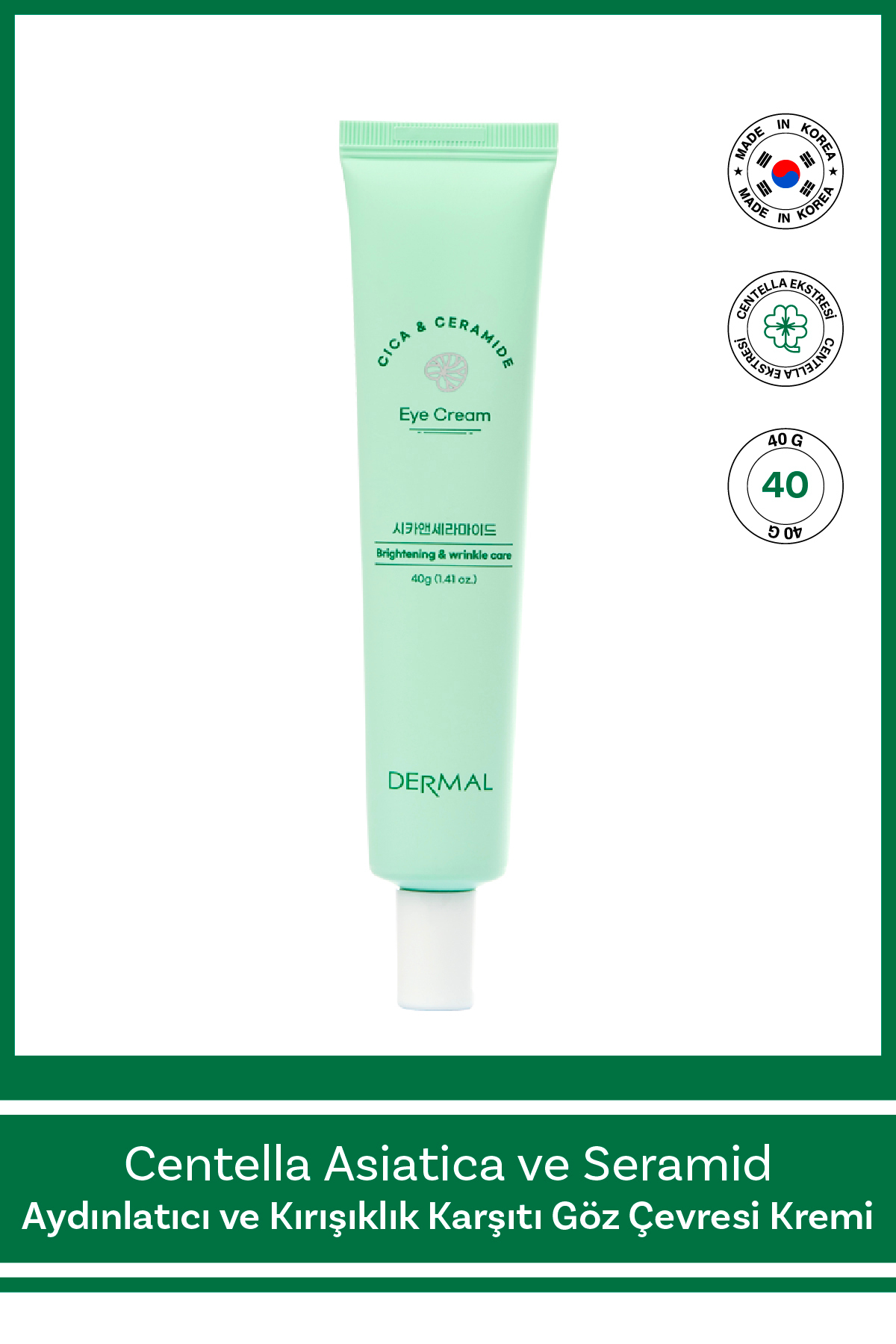 Cıca X Mide Centella Asiatica Özlü Göz Çevresi Kremi ve Tonik — TYCaa5e7da32514f4044a76c — تصویر 5 از 8
